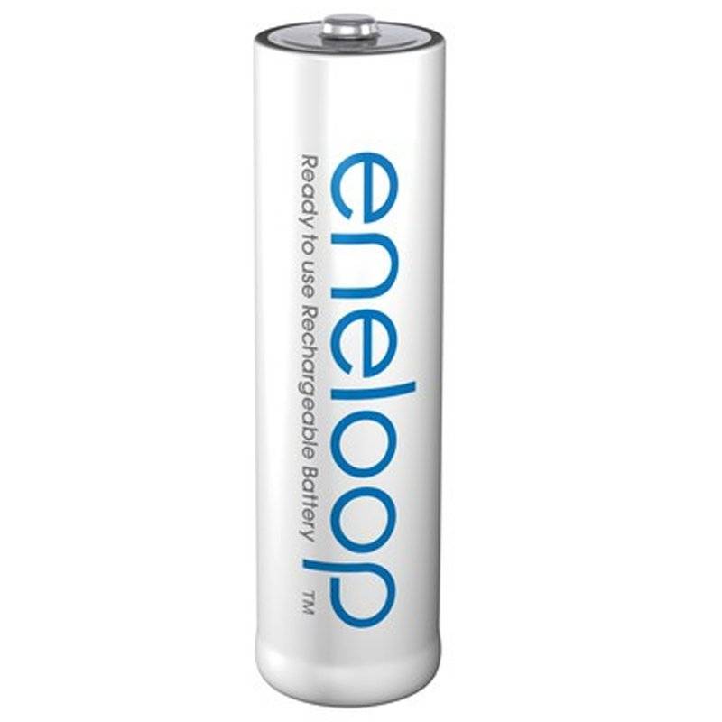 AA Panasonic eneloop Standard Mignon BK-3MCCEC4BE 2000mAh 4 Stück inkl. eneloop Case und AccuCell AkkuSafe AA