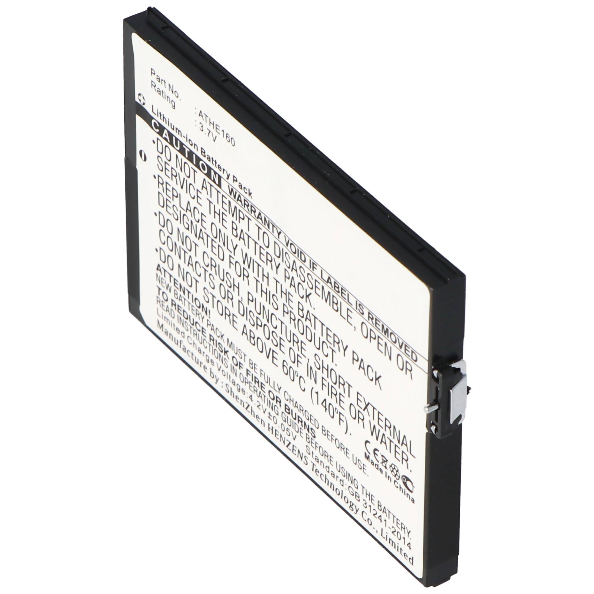 AccuCell Akku passend für HTC Advantage, P/N ATHE160, 2000-2200mAh