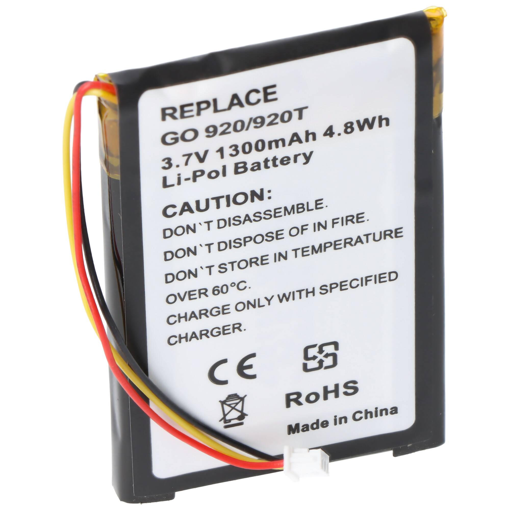 Akku passend für TomTom Go530, Go630, Go730, 1697461