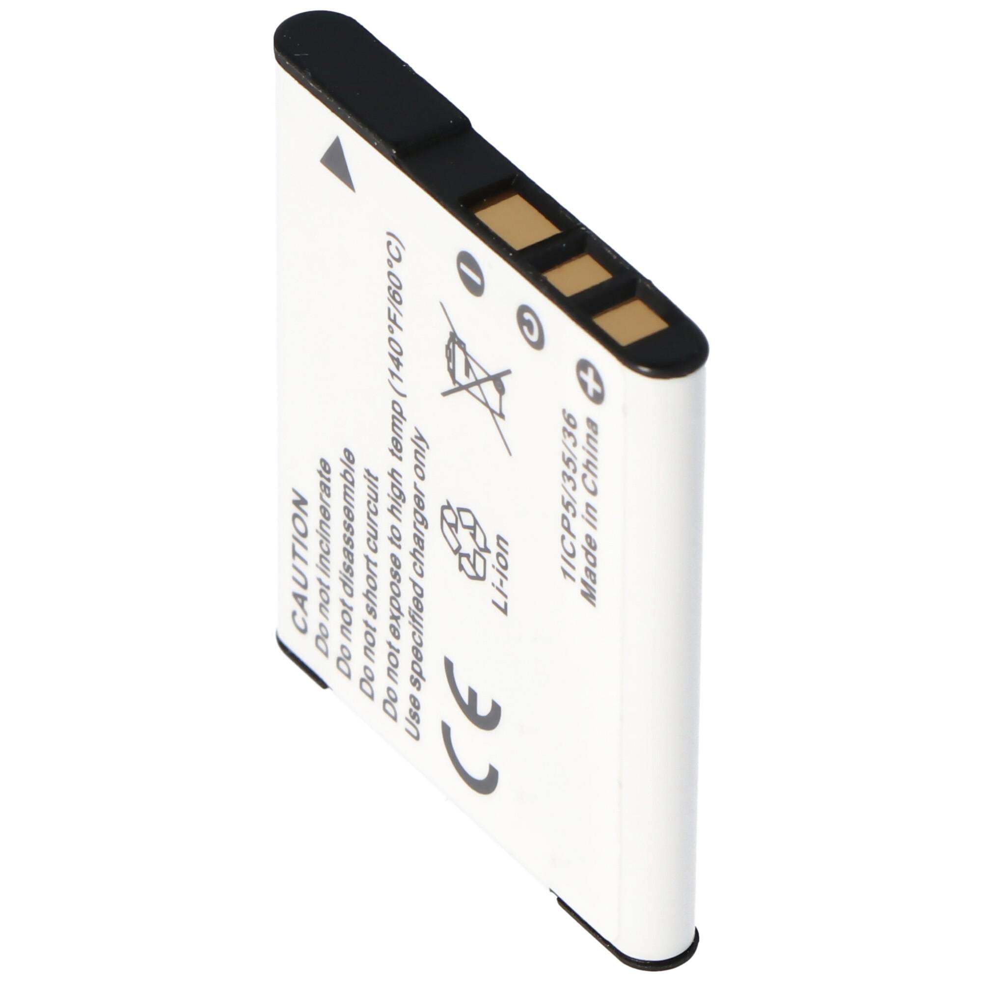 Akku passend für Sony NP-BN1 Akku Typ N kein Original Akku mit 630mAh Kapazität