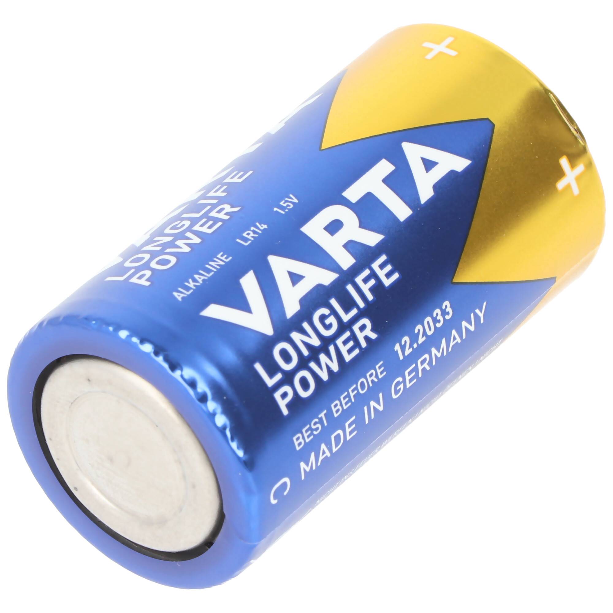 Varta Longlife Power (ehem. High Energy) Alkaline Batterie Baby, LR14, Size C lose Ware 1 Stück