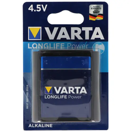 Varta Longlife Power (ehem. High Energy) 4,5V, MN1203, 3LR12, 3LR12P Flachbatterie Varta Longlife Power (ehem. High Energy) 4,5V, MN1203, 3LR12, 3LR12P Flachbatterie