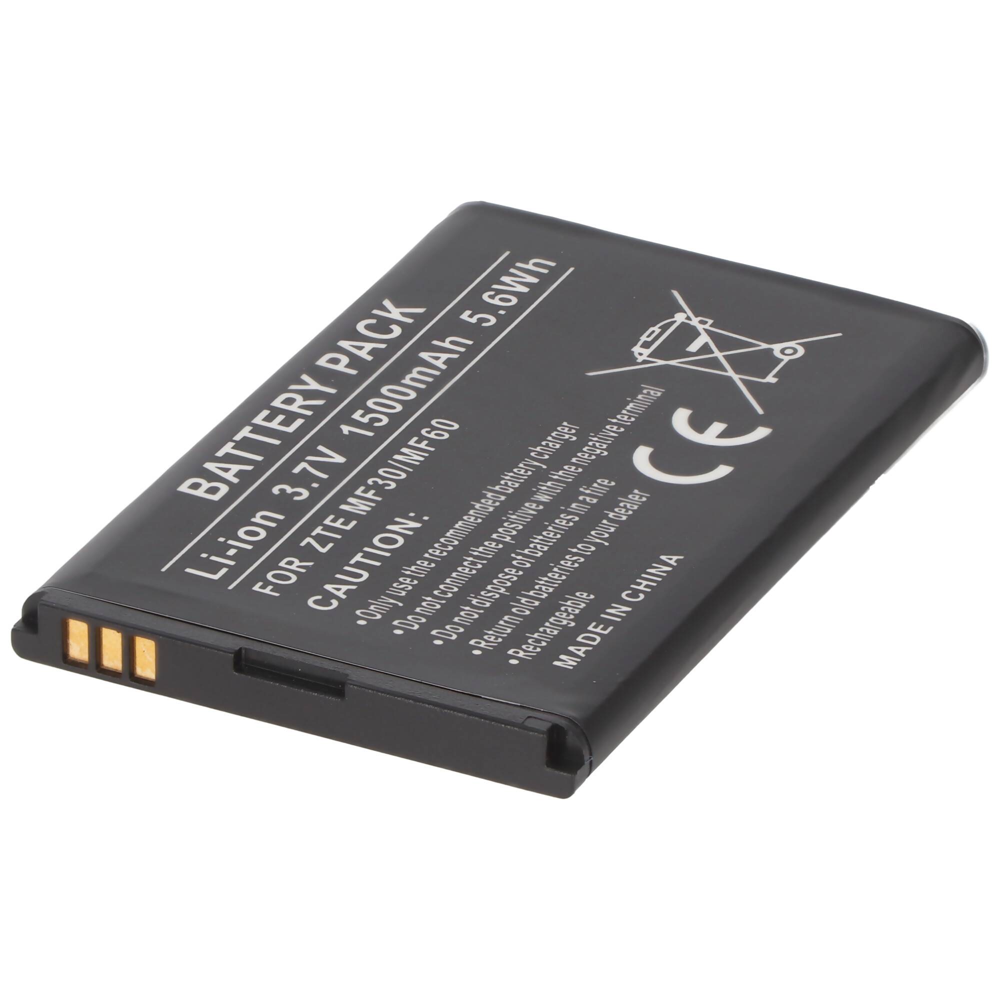 ZTE Racer 2, ZTE Arizona Hochleistungs-Akku Li3711T42P3h654246, LI3715T42P3H654251