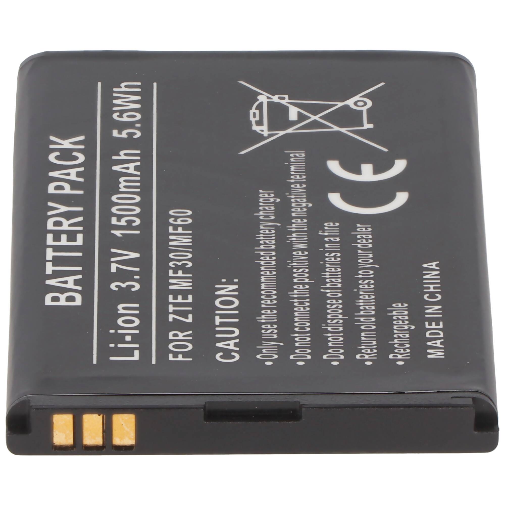 ZTE Racer 2, ZTE Arizona Hochleistungs-Akku Li3711T42P3h654246, LI3715T42P3H654251