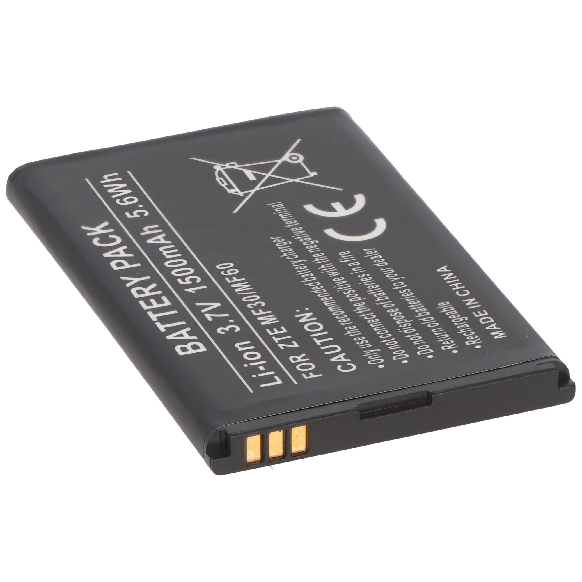 ZTE Racer 2, ZTE Arizona Hochleistungs-Akku Li3711T42P3h654246, LI3715T42P3H654251