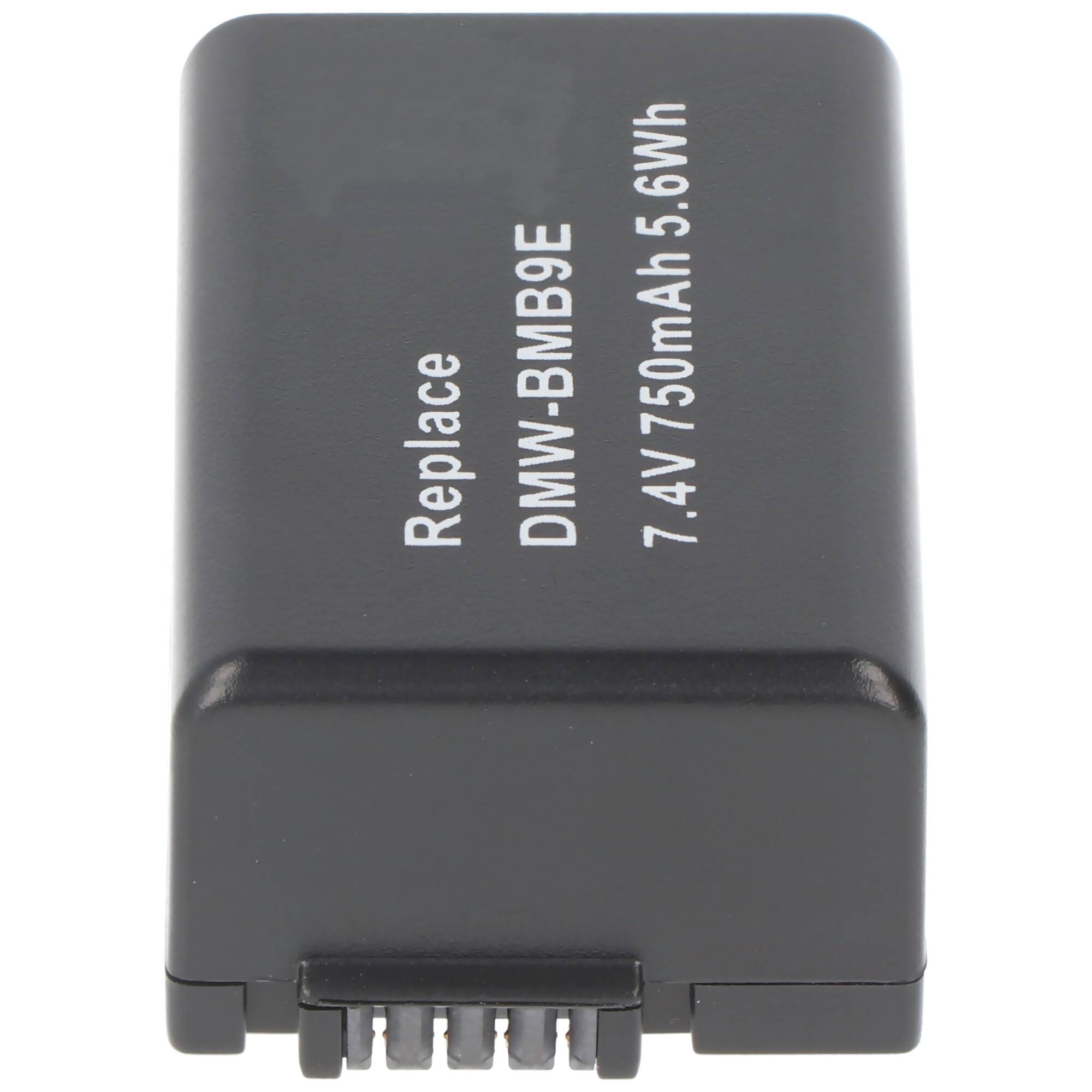 Akku passend für Panasonic DMW-BMB9, DMC-FZ40, -FZ45, -FZ48, keine Anzeige der Restminuten