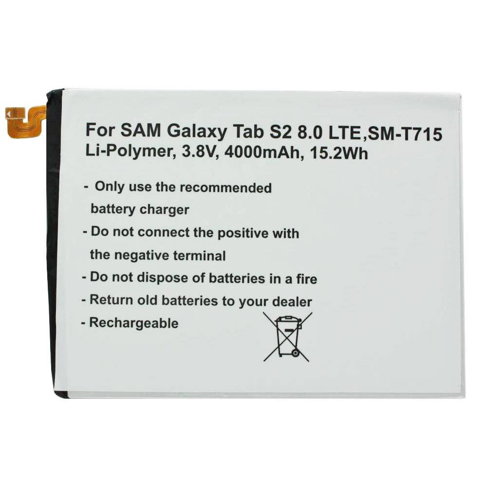 EB-BT710ABE Akku passend für Samsung Galaxy Tab 2 8.0
