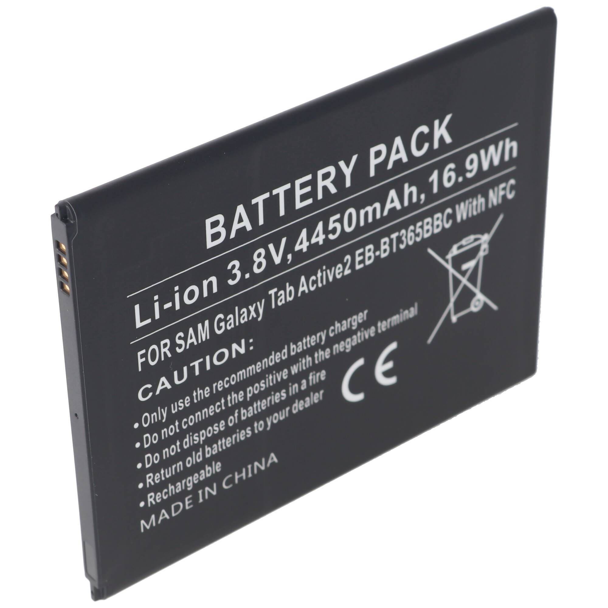 Akku passend für den Samsung Galaxy Tab Active Akku SM-T365, EB-BT365BBU