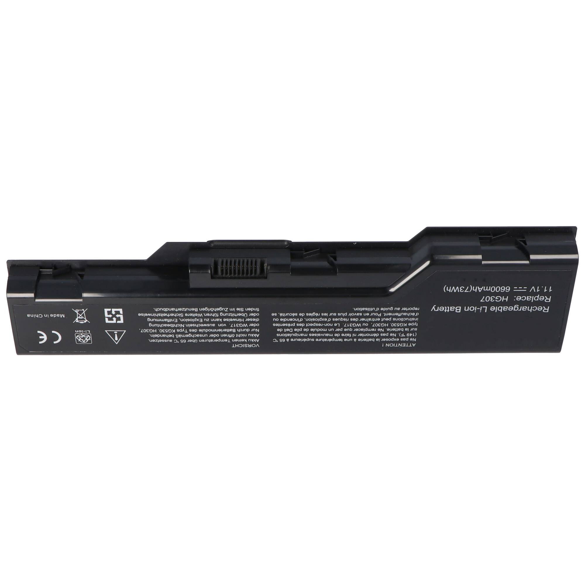 Akku passend für Akku Dell XPS M1730, 312-0680, HG307, WG317