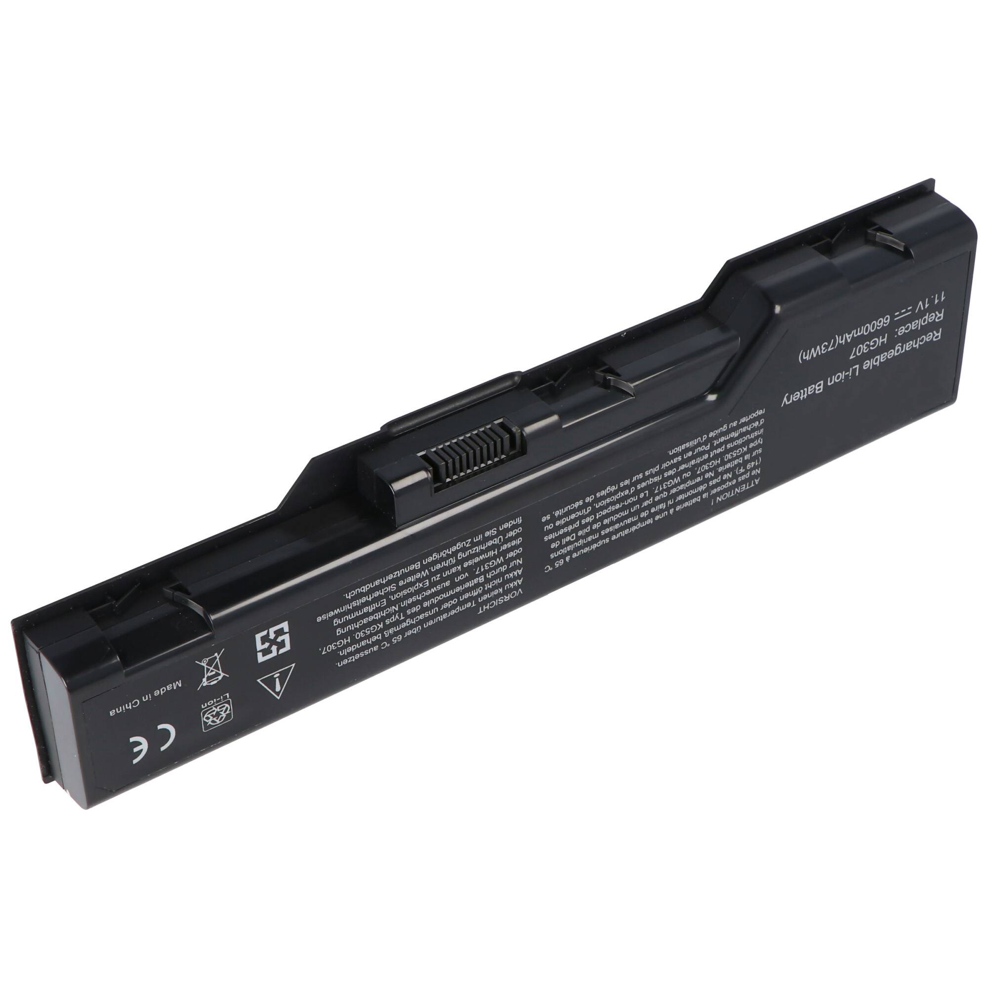 Akku passend für Akku Dell XPS M1730, 312-0680, HG307, WG317
