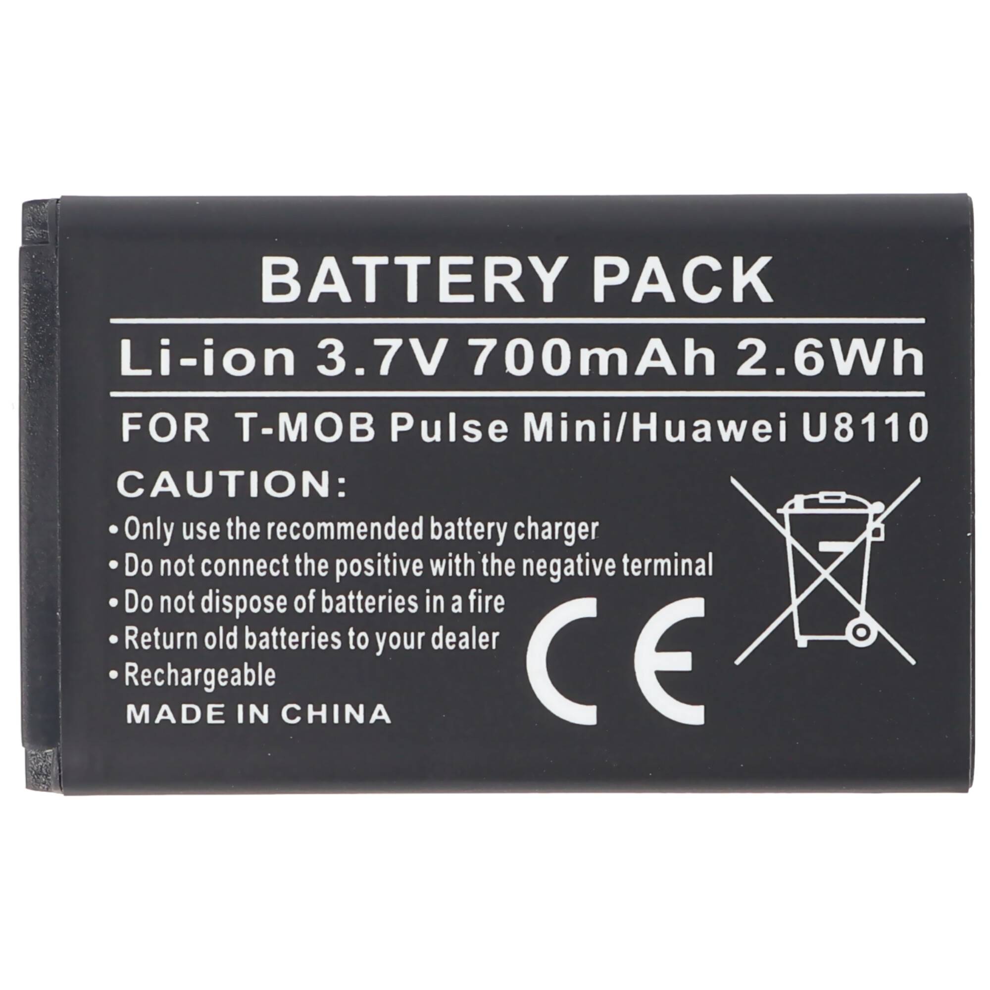 Akku passend für T-Mobile Pulse Mini, T-Mobile Tap, HB5A2H Akku