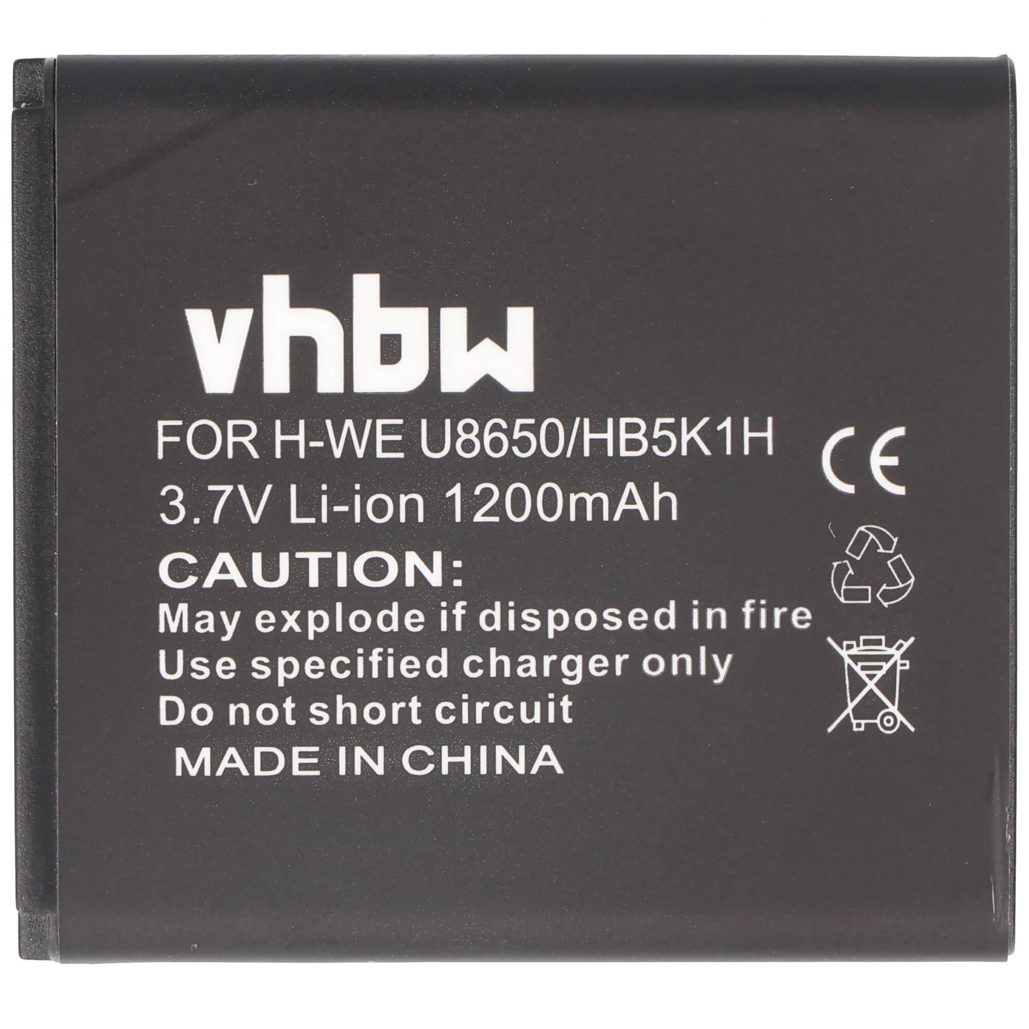 Akku passend für Huawei Ideos U8650, C8650, Sonic, HB5K1H