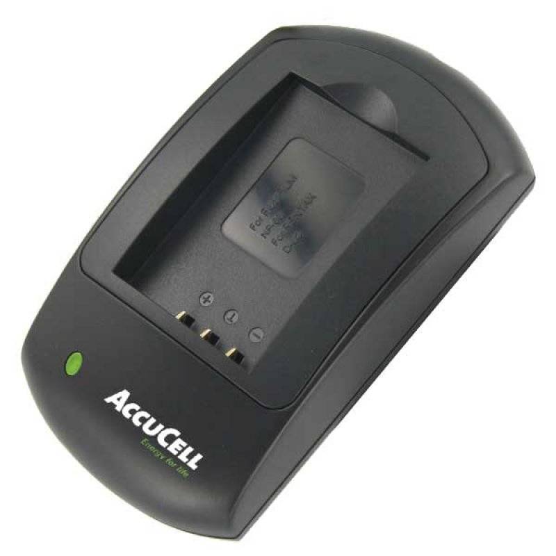 AccuCell Schnell-Ladegerät passend für Samsung IA-BP105R Akku IA-BP210R, IA-BP210E, IA-BP420E