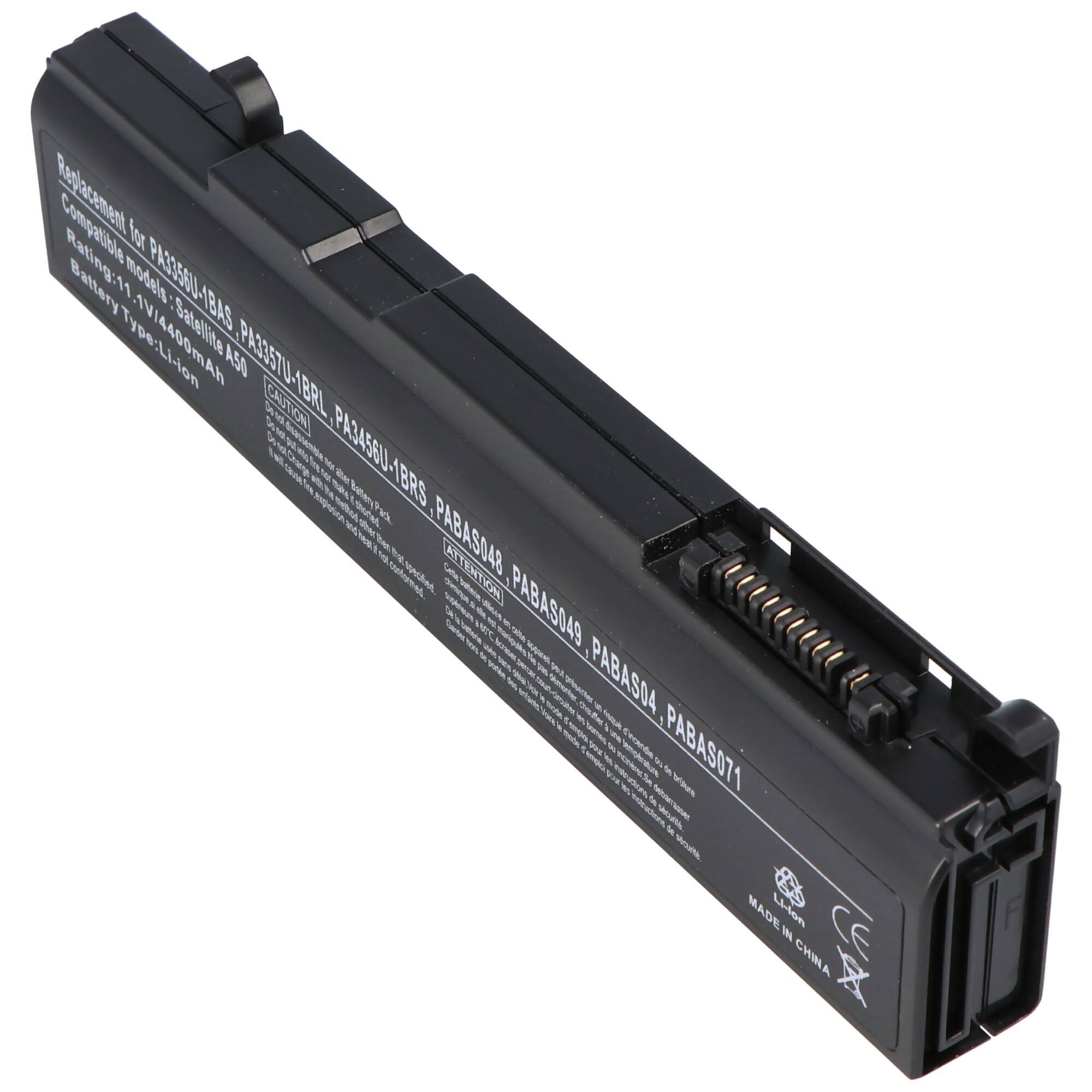 Akku passend für Toshiba Tecra P10, P5, S4 mit 4400mAh