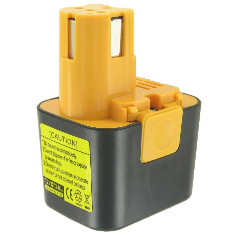 Akku passend für Panasonic EY9066 7,2 Volt NiMH 3,0Ah