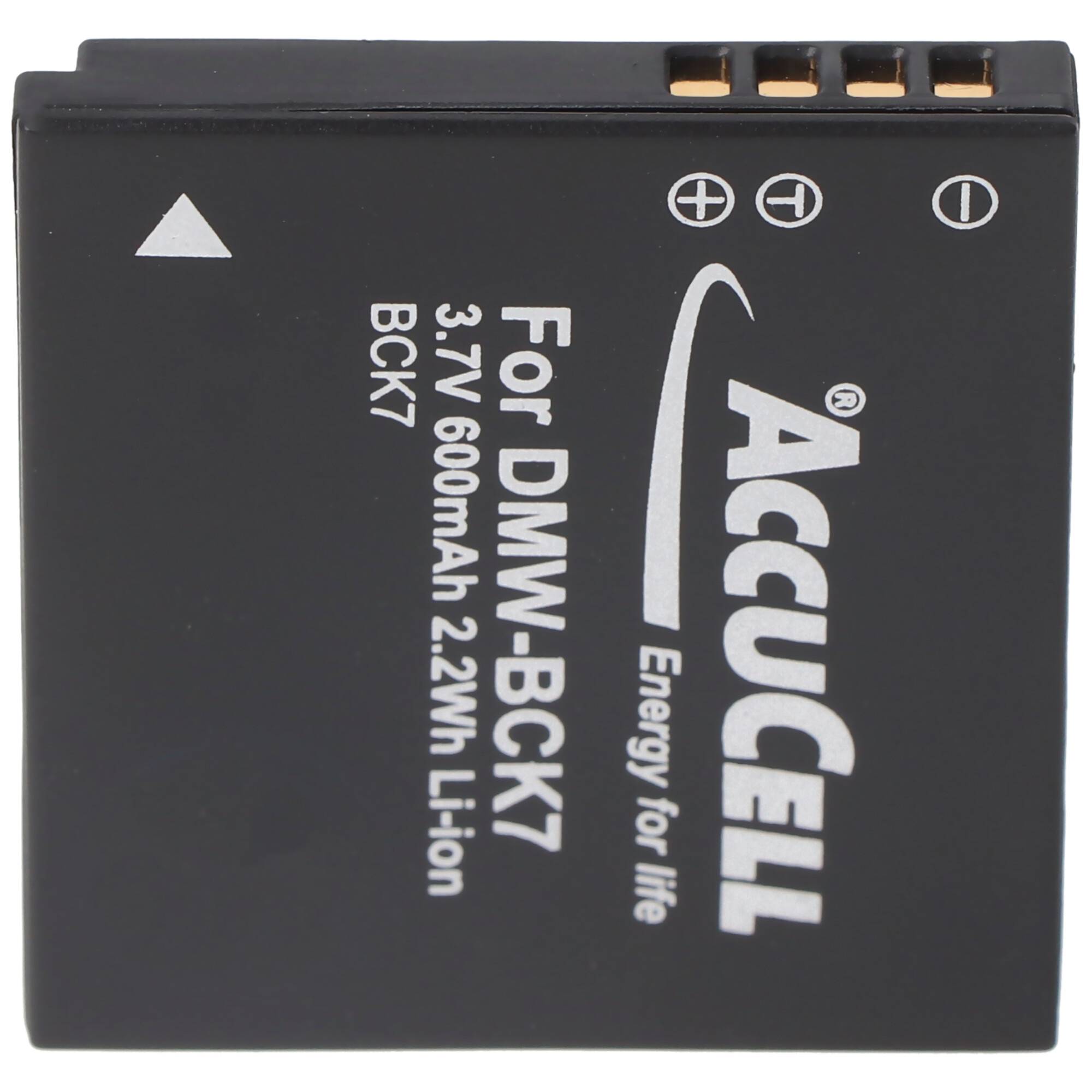 Akku passend für Panasonic DMW-BCK7 Akku ACD-341, DMW-BCK7GK, NCA-YN101G, SDBCK7, DMW-BCK7, DMW-BCK7PP, NCA-YN101H, DMW-