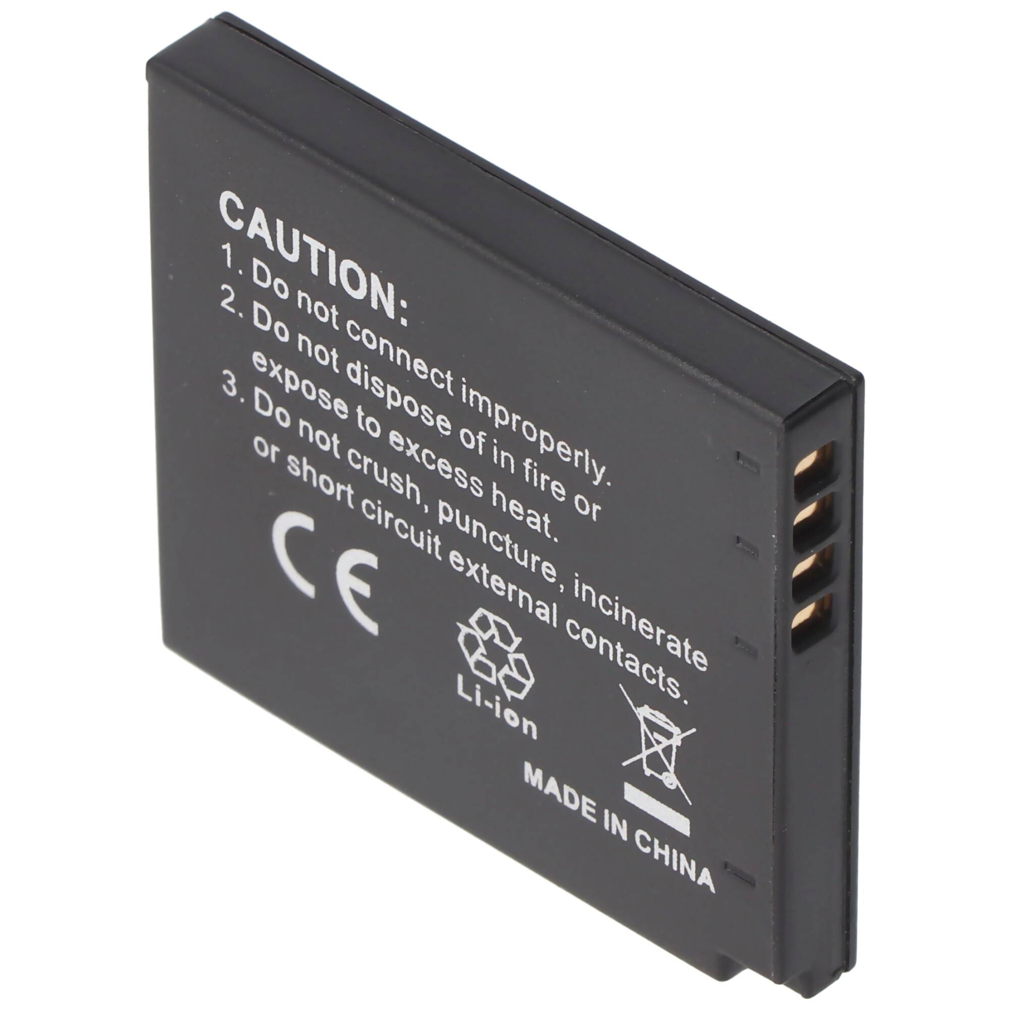 Akku passend für Panasonic DMW-BCK7 Akku ACD-341, DMW-BCK7GK, NCA-YN101G, SDBCK7, DMW-BCK7, DMW-BCK7PP, NCA-YN101H, DMW-