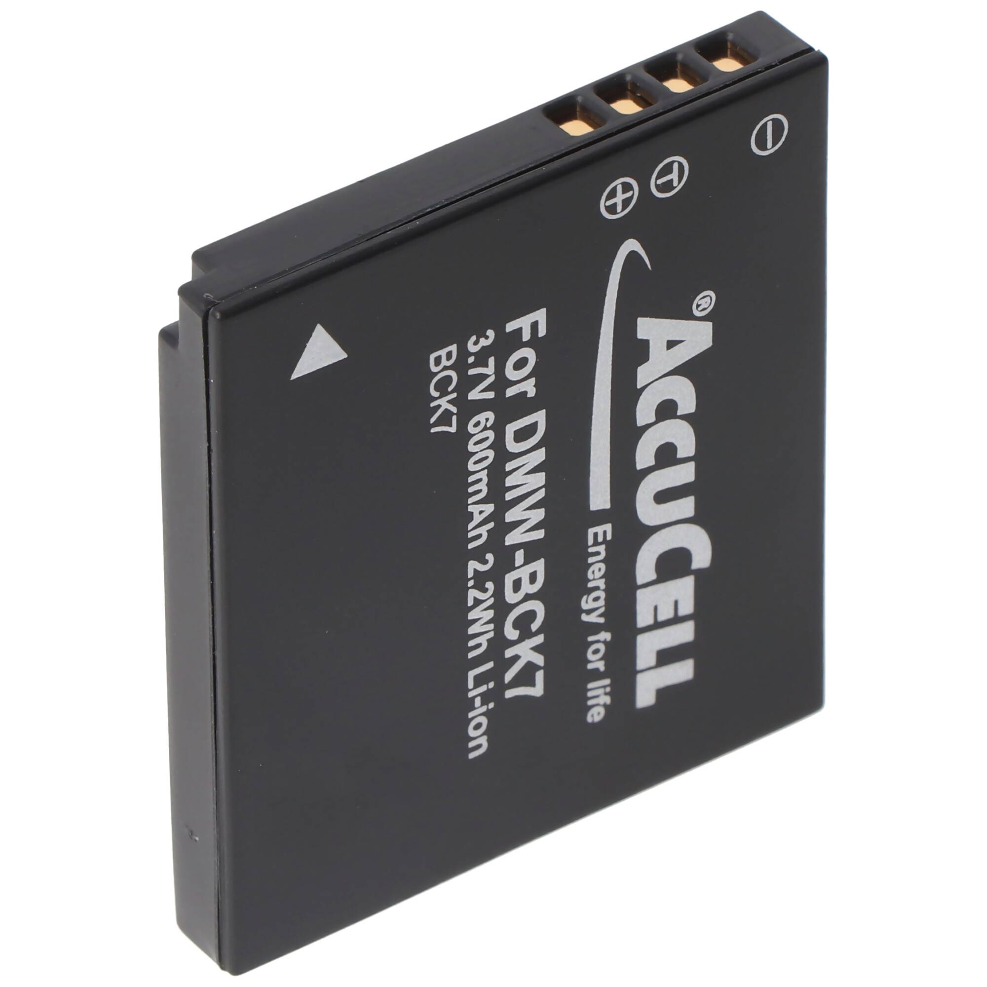 Akku passend für Panasonic DMW-BCK7 Akku ACD-341, DMW-BCK7GK, NCA-YN101G, SDBCK7, DMW-BCK7, DMW-BCK7PP, NCA-YN101H, DMW-