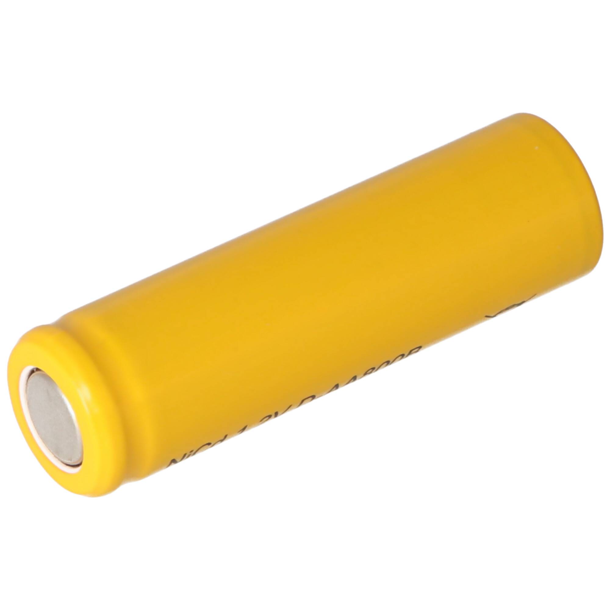 Flat Top NiCd Akku 1,2V 600, 700, 770-800mAh Mignon AA ohne Lötfahne