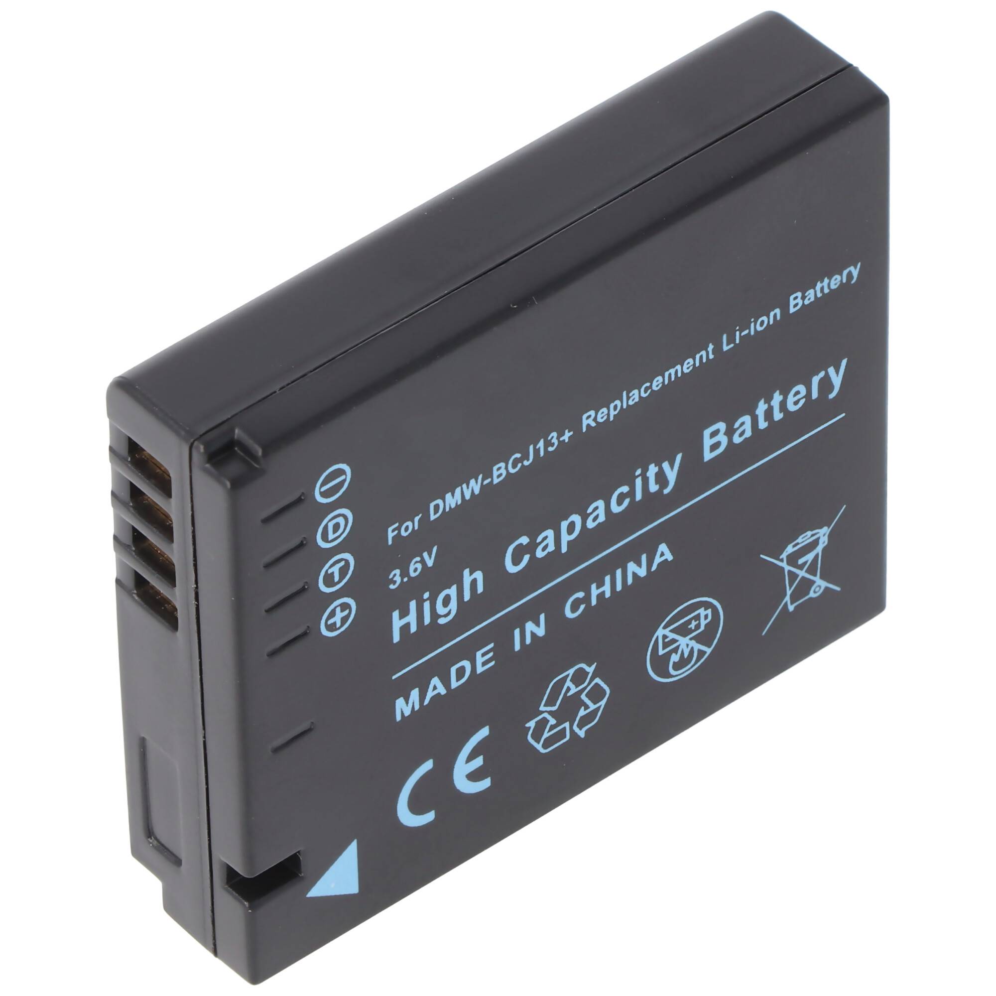 1000mAh Akku passend für Panasonic DMW-BCJ13, DMC-LX5, DMW-BCJ13E