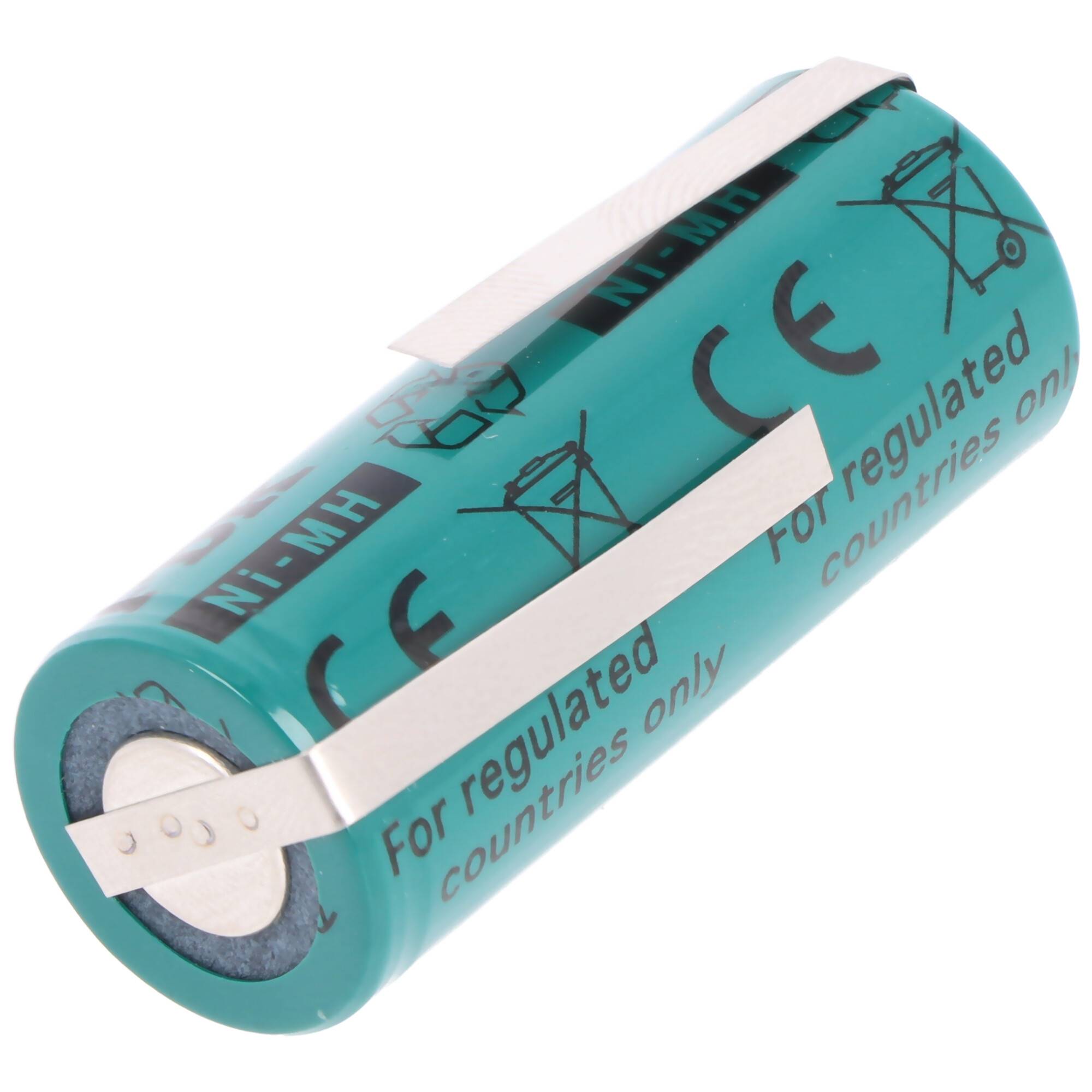 Akku NiMH 2150mAh 4/5A, 43x17mm passend für Braun Oral-B Triumph Serie (bitte Maße prüfen)