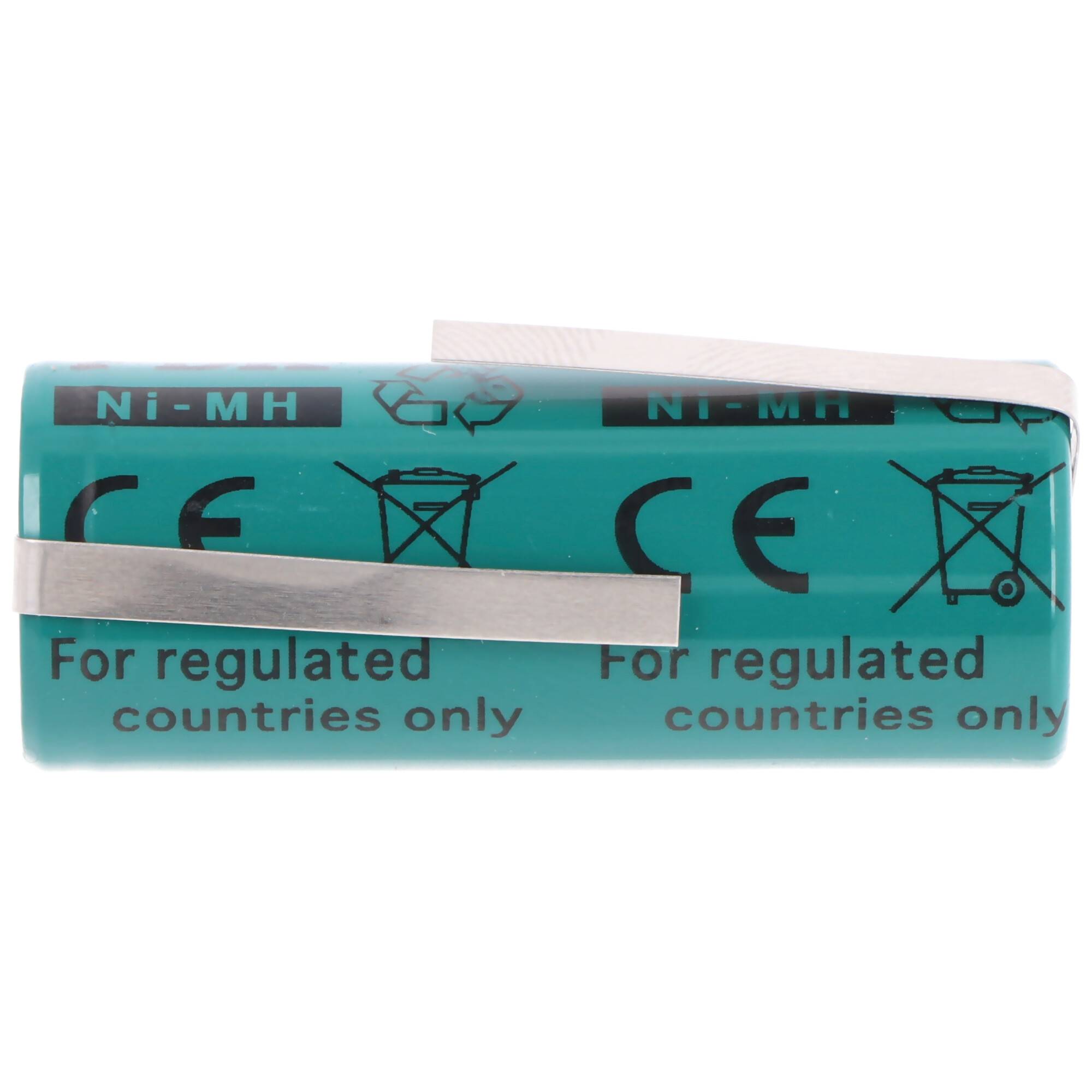 Akku NiMH 2150mAh 4/5A, 43x17mm passend für Braun Oral-B Triumph Serie (bitte Maße prüfen)