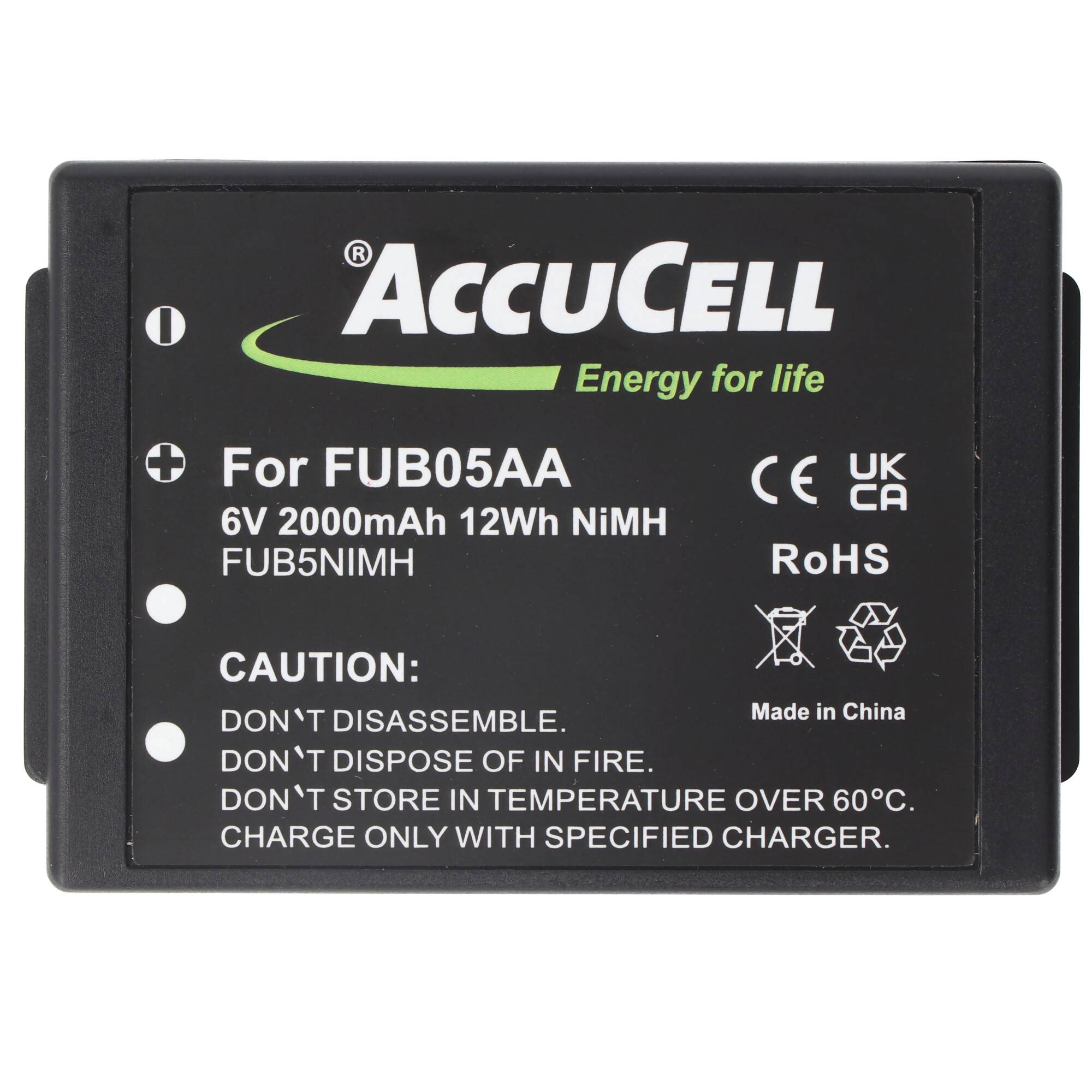 FUB05AA Akku BA205030, FBFUB05N, BA205030, BA225000 NiMH Akku 2000mAh