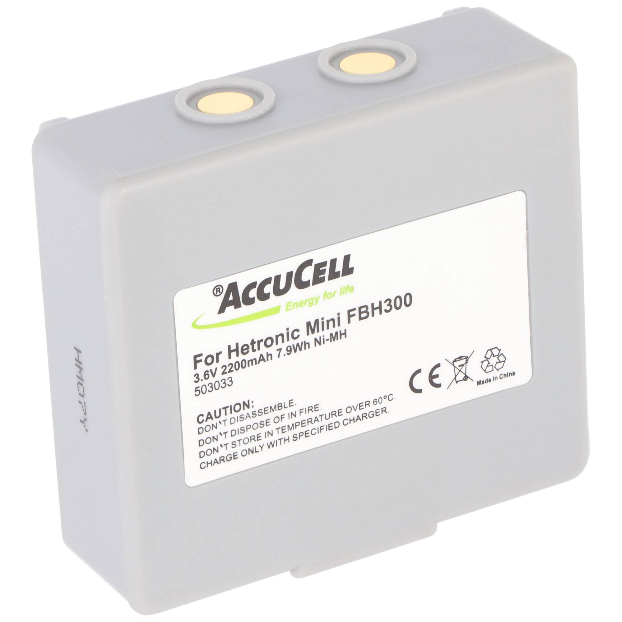 Akku passend für Hetronic Kransteuerung Akku 3,6 Volt 2000mAh passend für ABITRON KH68300520.A; HETRONIC 68300510, 68300
