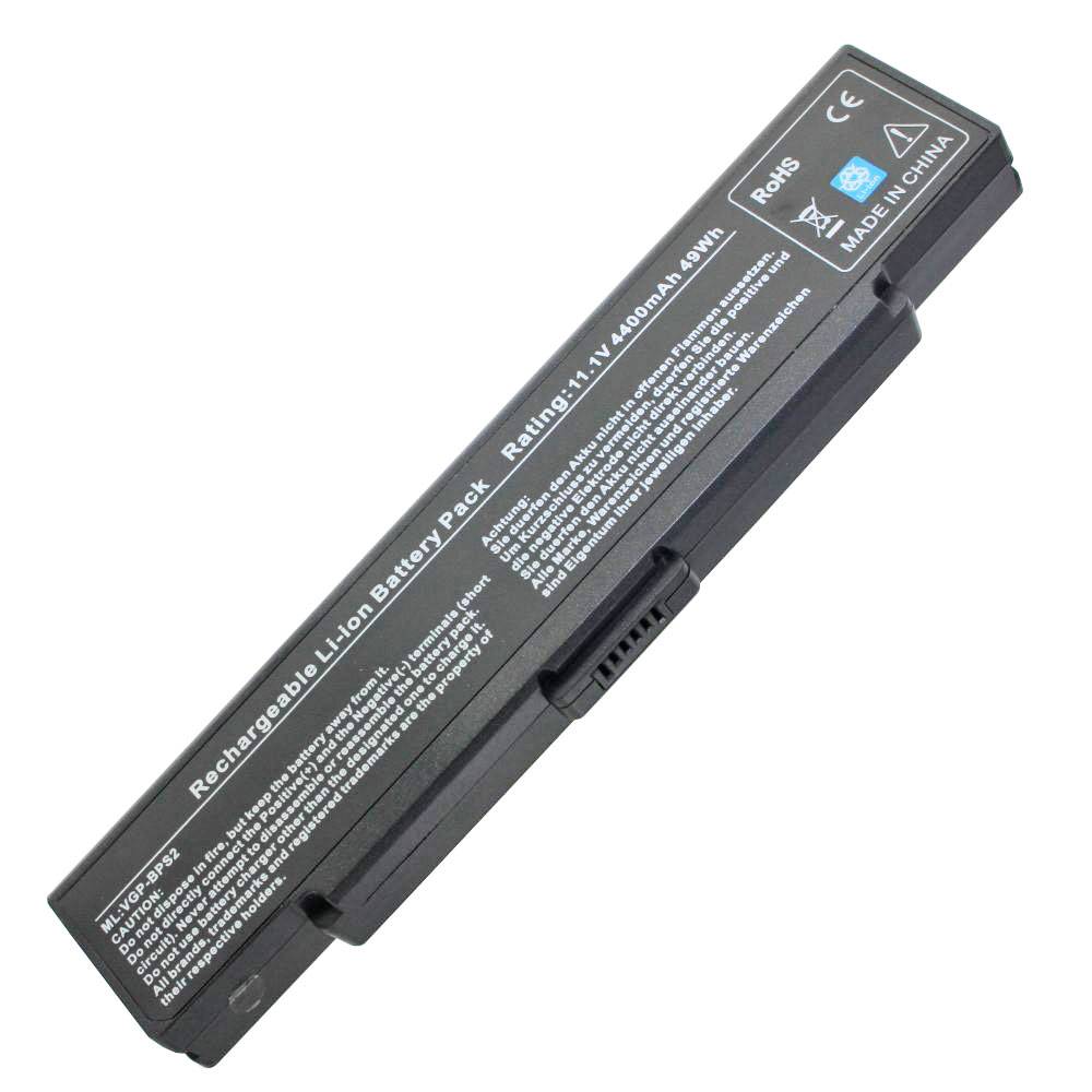 Akku passend für Sony Vaio PCG-6C1N Akku VGP-BPS2 mit 4400mAh, 48,8Wh