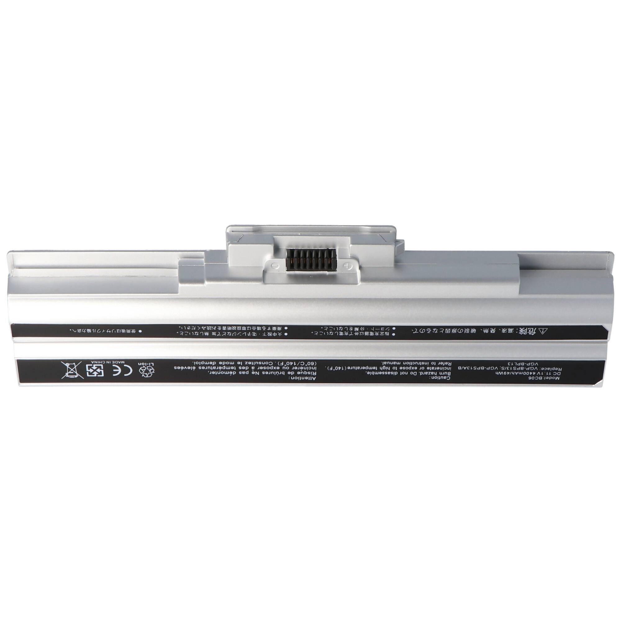 Akku passend für Sony VGP-BPS13 Akku 4400mAh ohne CD