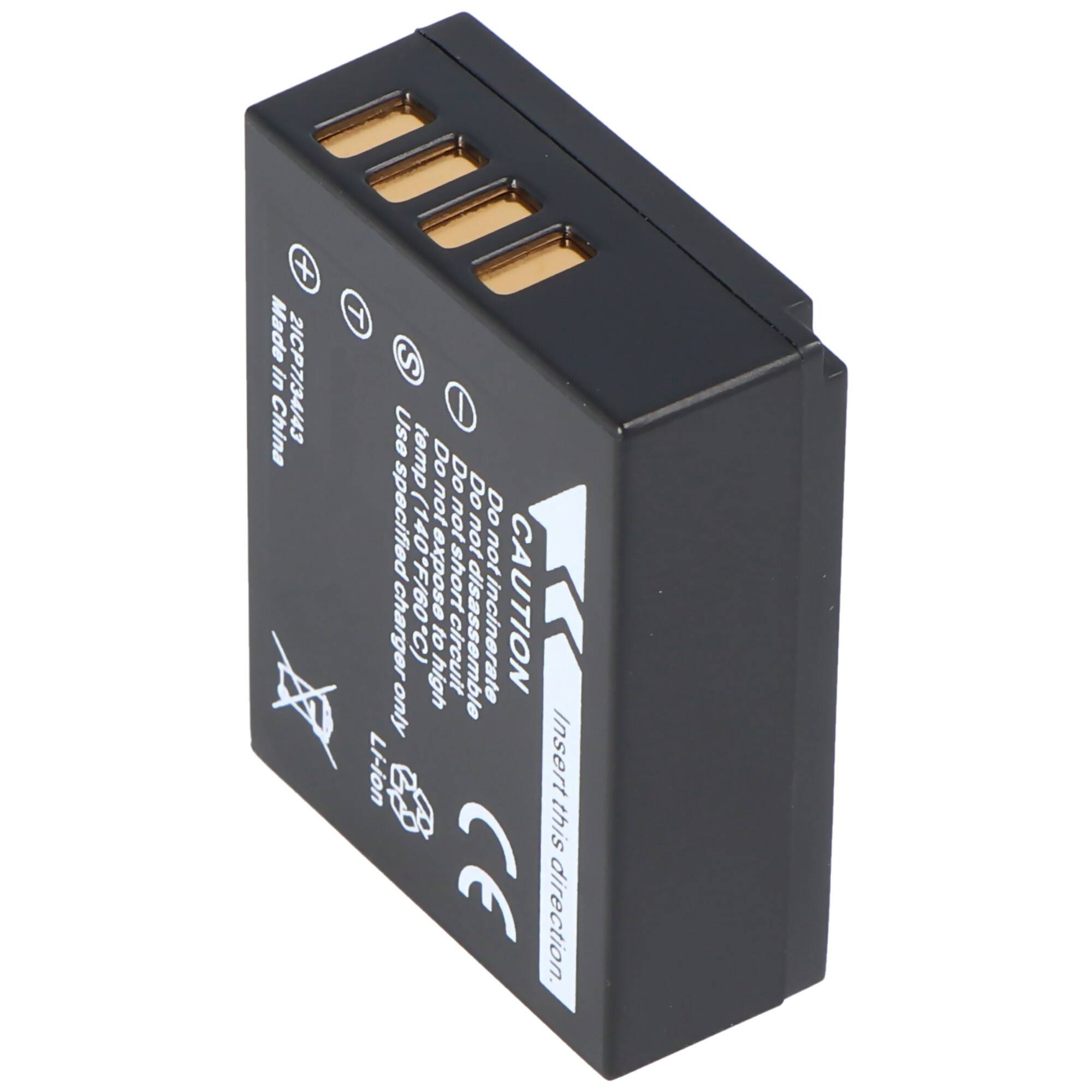 AccuCell Akku passend für Fujifilm NP-W126, X-Pro 1, FinePix HS3