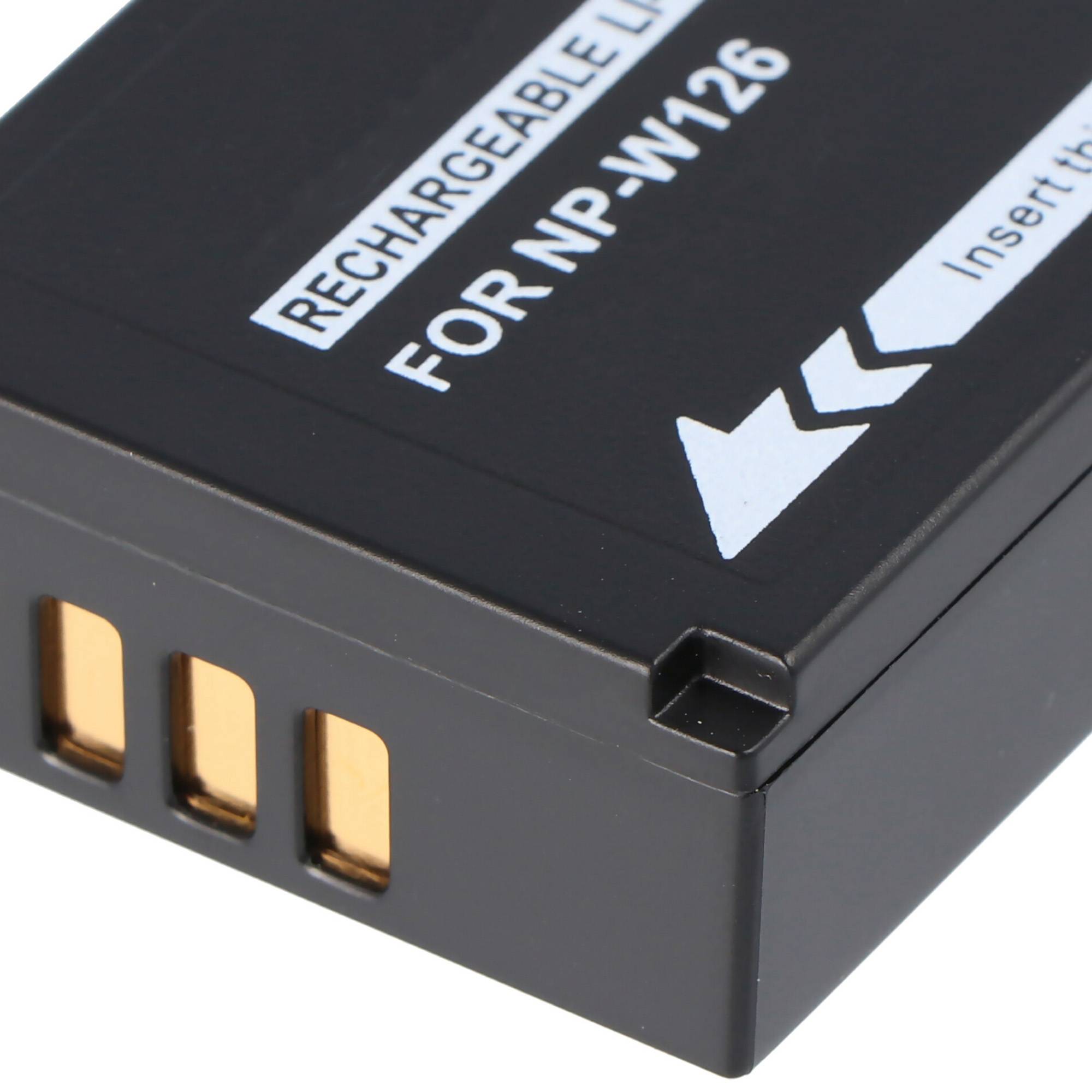 AccuCell Akku passend für Fujifilm NP-W126, X-Pro 1, FinePix HS3