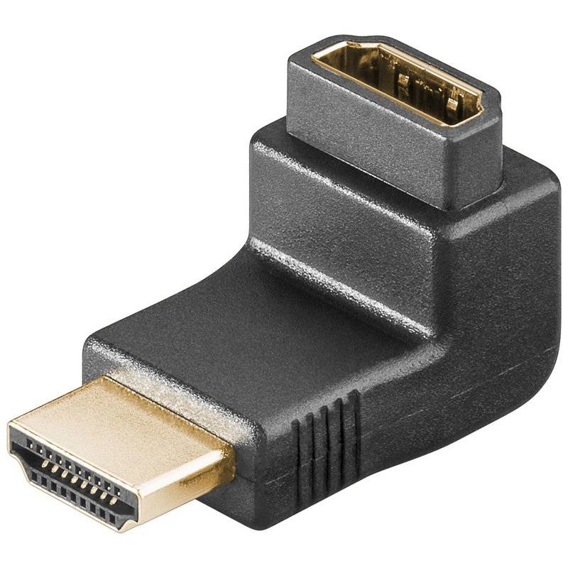 HDMI/HDMI Winkeladapter HDMI™ A-Stecker auf HDMI™ A-Buchse