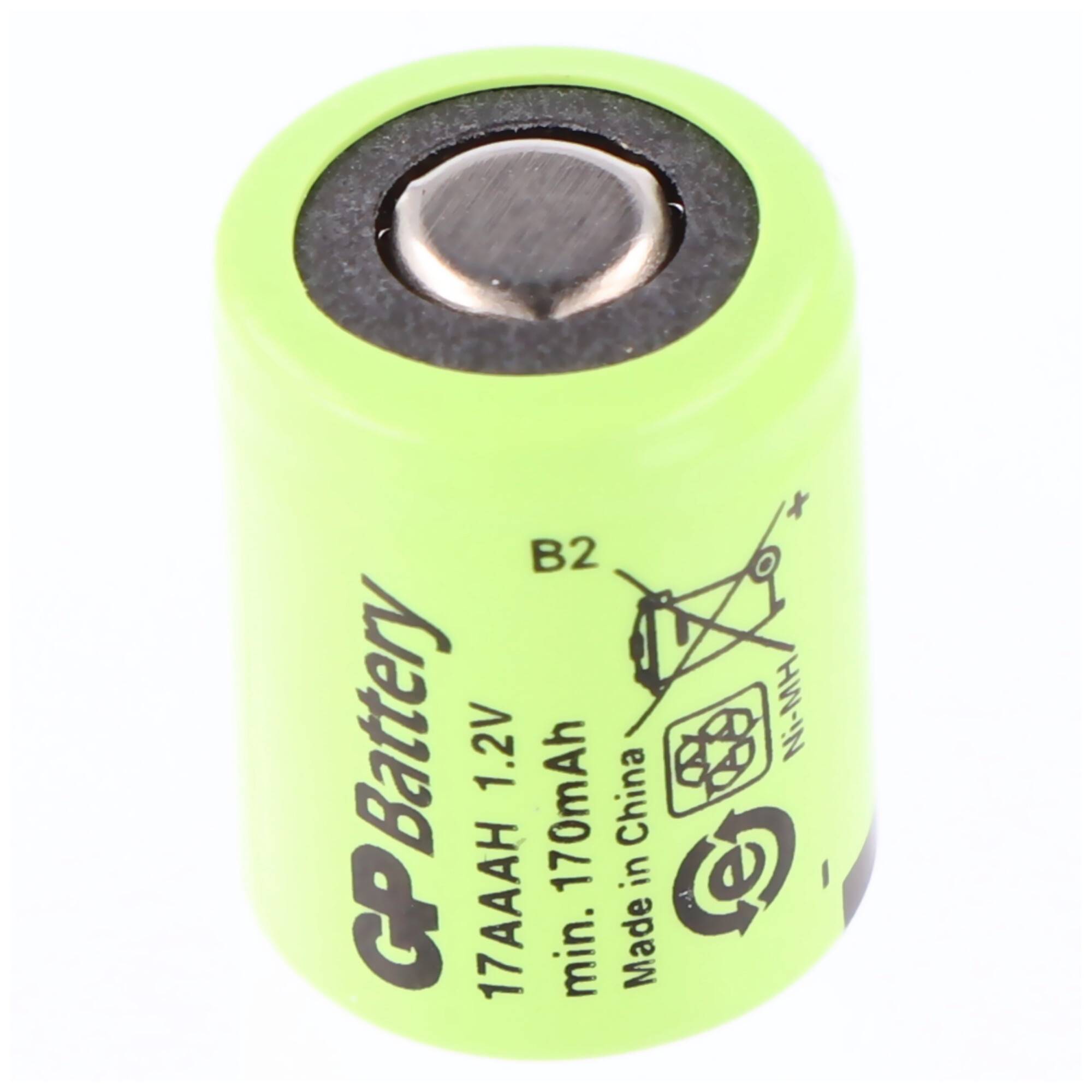 KAN 1/3AAA NiMH Industriezelle Akku Size 1/3 AAA Abmessungen 14,1 x 10,4mm, Nicht mehr lieferbar, wir liefern dafür eine