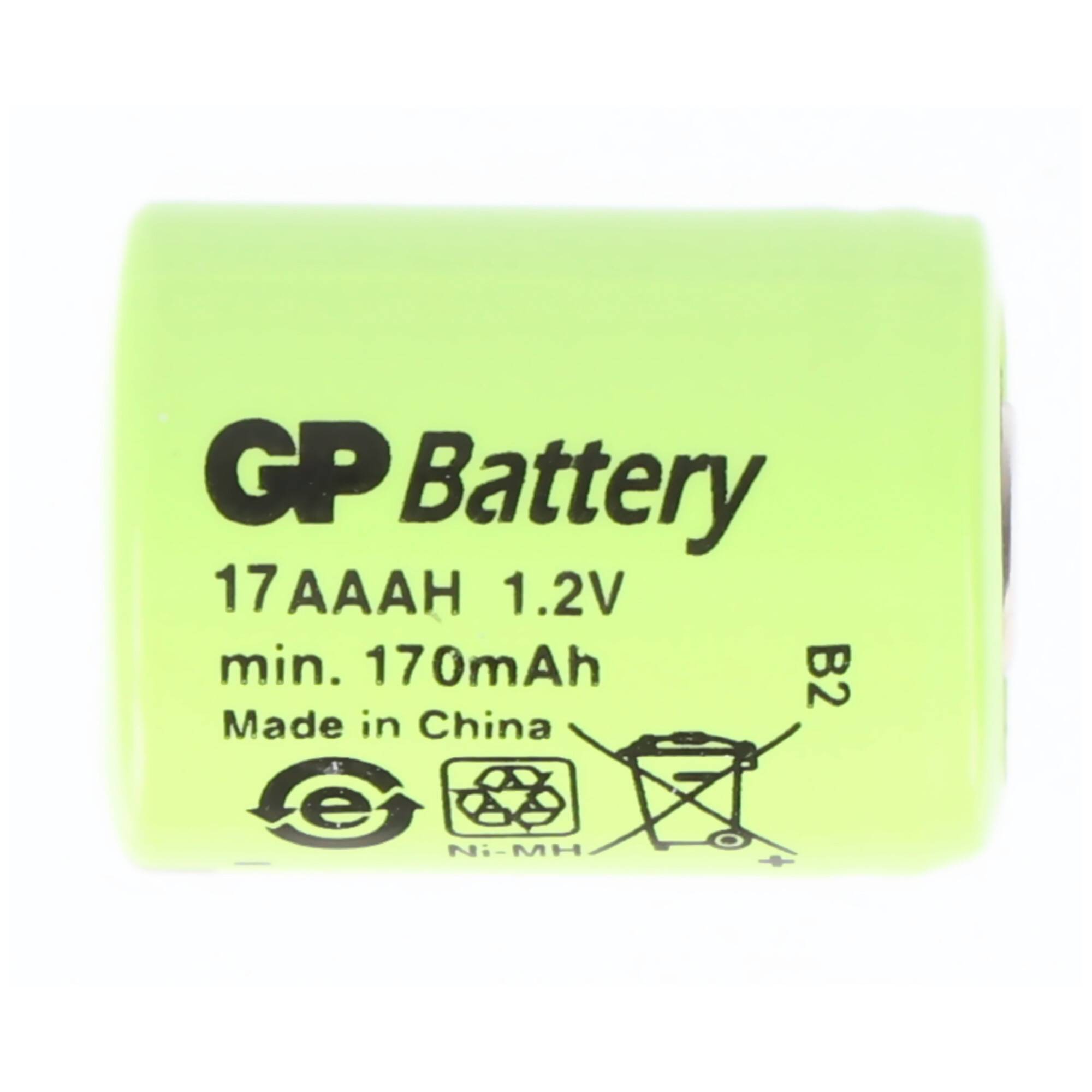 KAN 1/3AAA NiMH Industriezelle Akku Size 1/3 AAA Abmessungen 14,1 x 10,4mm, Nicht mehr lieferbar, wir liefern dafür eine