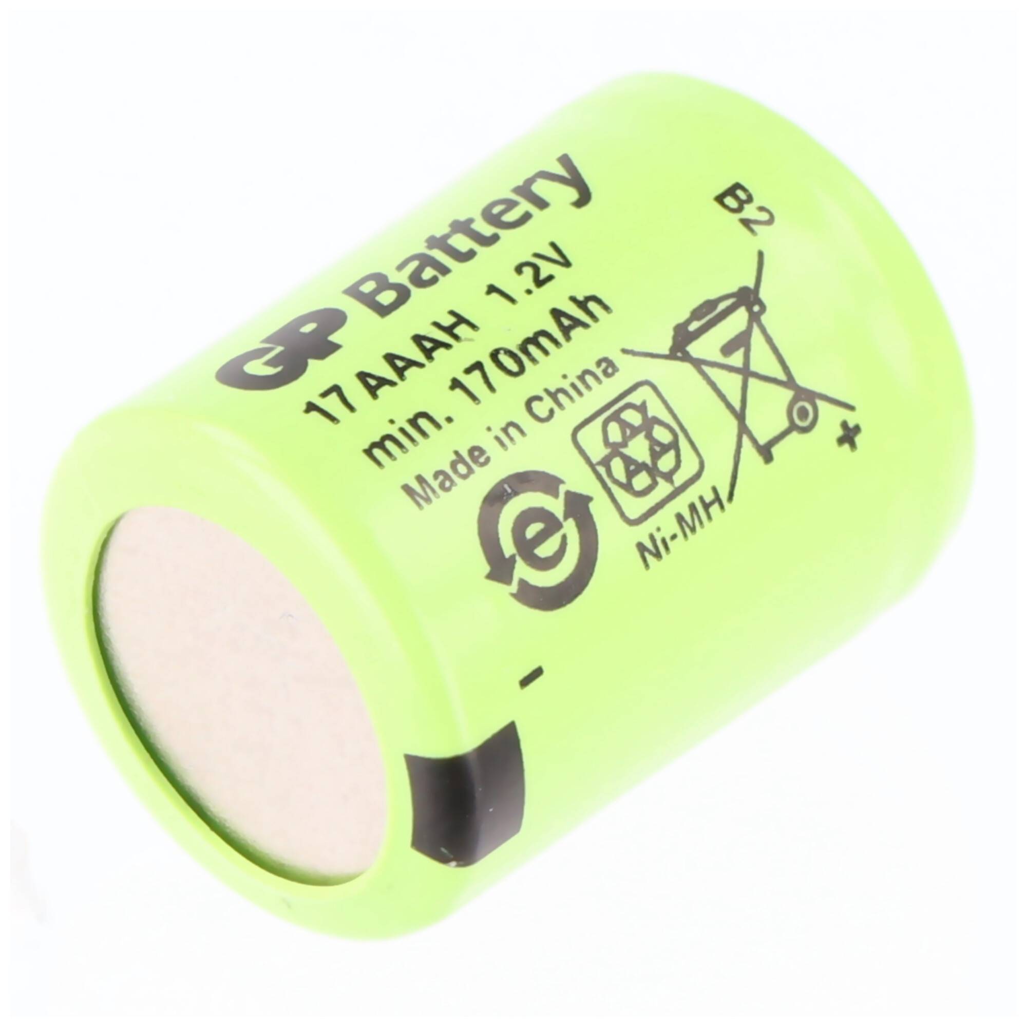 KAN 1/3AAA NiMH Industriezelle Akku Size 1/3 AAA Abmessungen 14,1 x 10,4mm, Nicht mehr lieferbar, wir liefern dafür eine