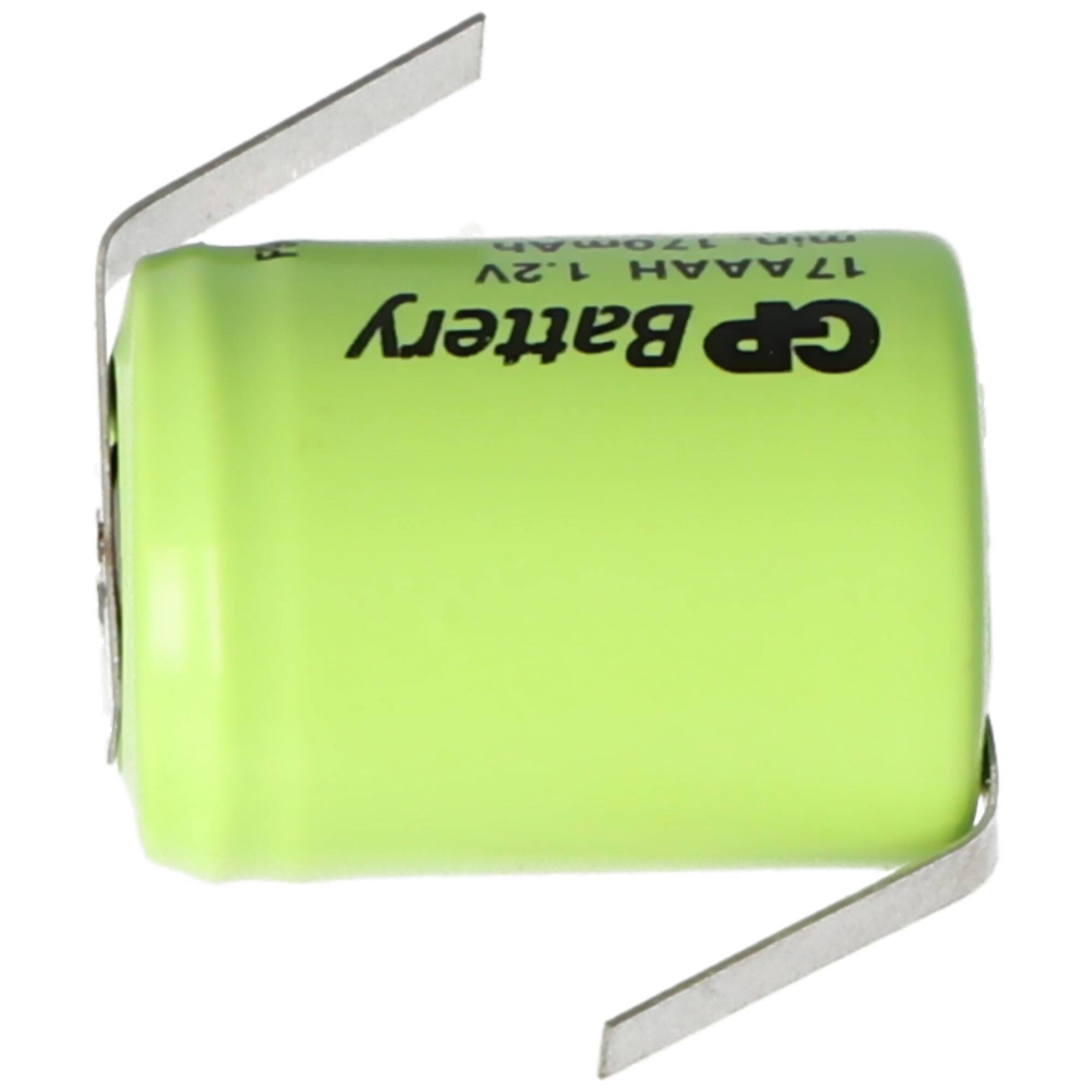 KAN 1/3AAA Micro 1,2 Volt 170mAh NiMH mit Lötfahne Z-Form
