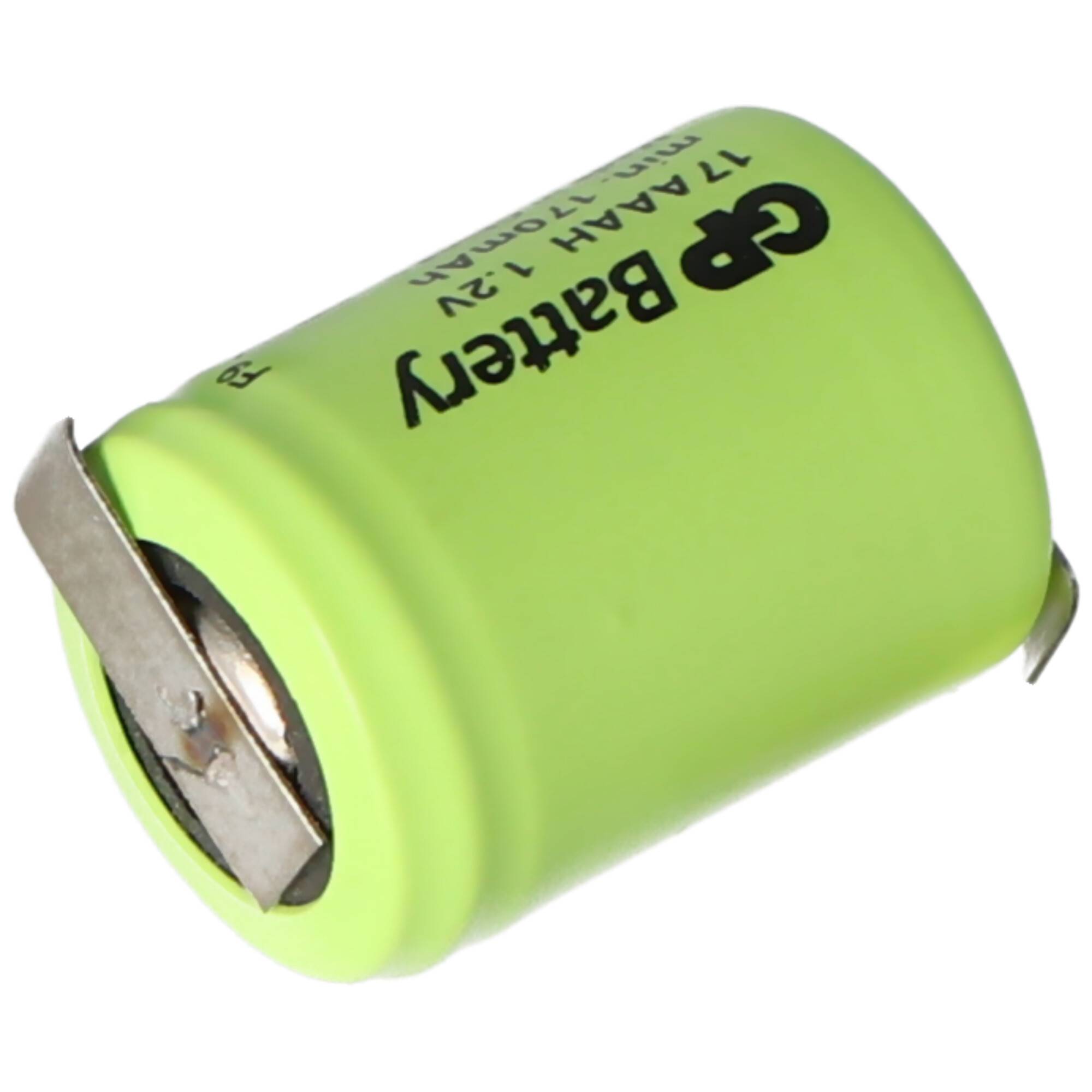 KAN 1/3AAA Micro 1,2 Volt 170mAh NiMH mit Lötfahne Z-Form