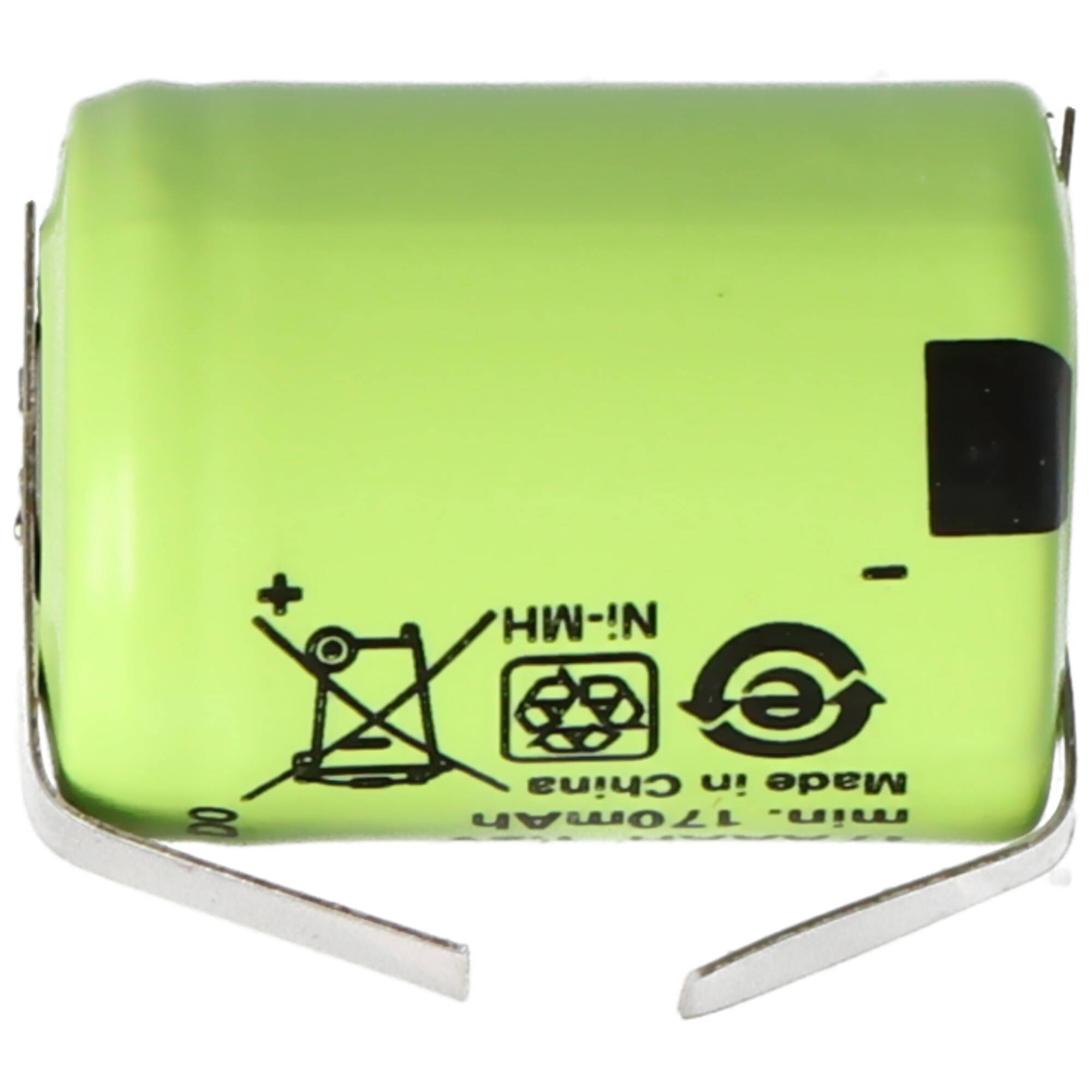 GP 1/3AAA NiMH Akku Size 1/3 AAA 170mAh mit Lötfahne in U-Form