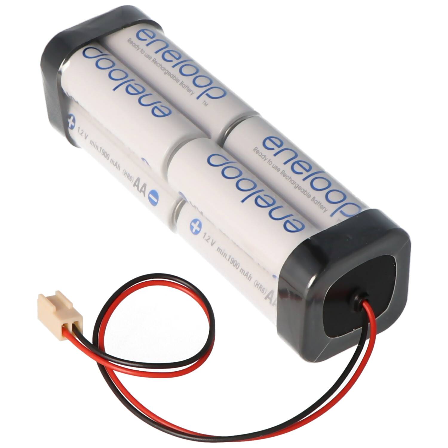 Sender Akku Panasonic eneloop Standard AA 8er Würfel 9,6/2000 Futaba