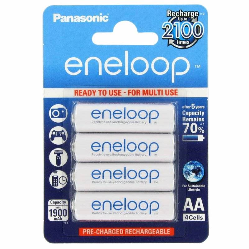 Panasonic eneloop Standard BK-3MCC Mignon AA, der Nachfolger der Sanyo Eneloop HR-3UTGB