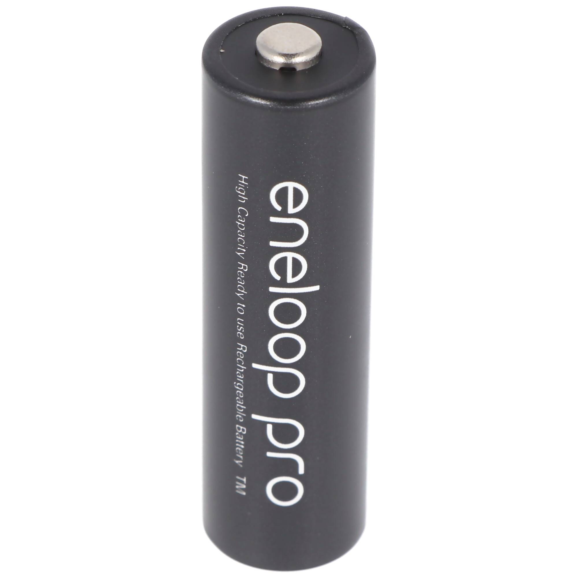 4x Panasonic eneloop Pro (ehem. Sanyo eneloop Pro) HR-3UWX 2500mA 1,2V NiMh AA Mignon Akkus inkl. Schnelladegerät LCD-Di