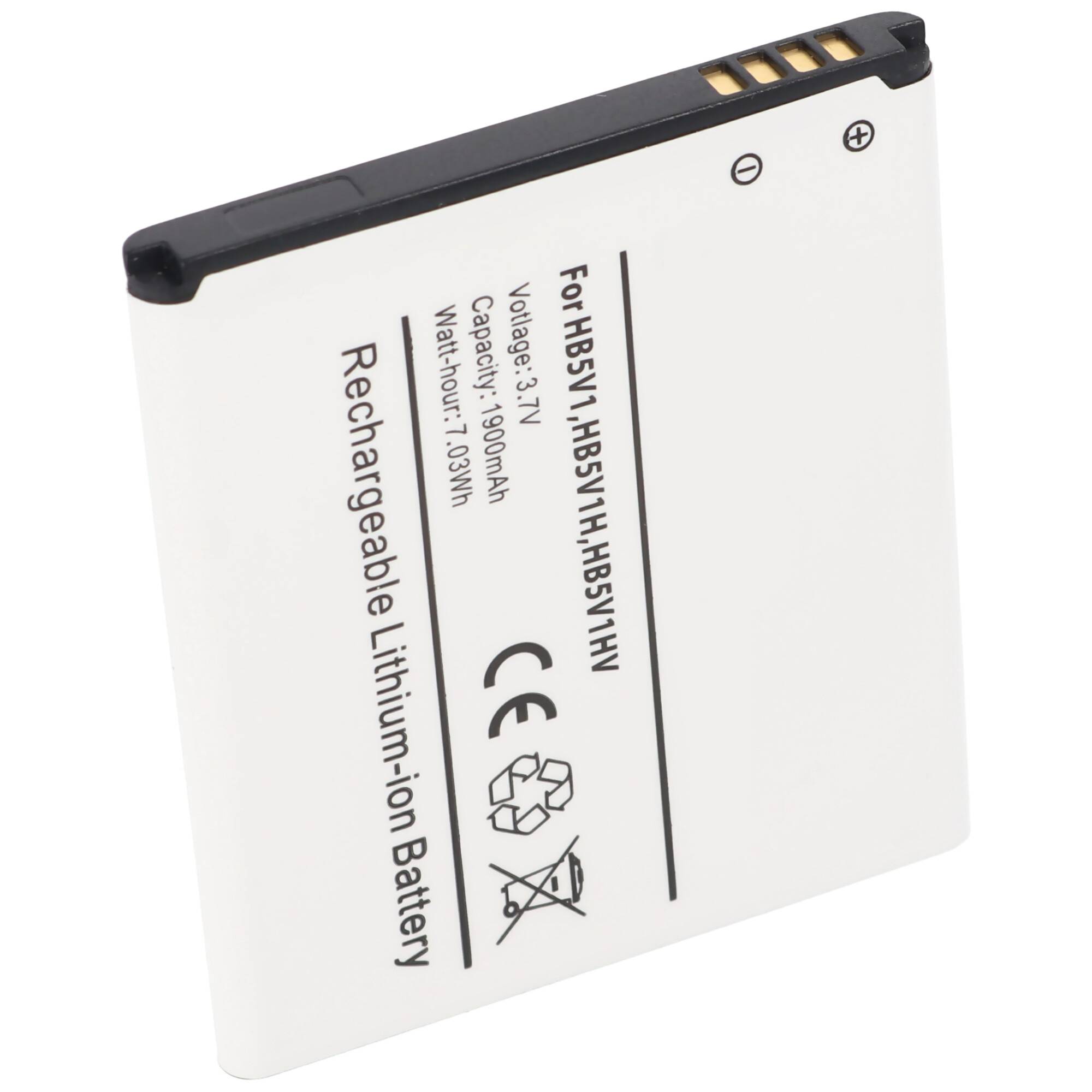 Akku passend für Huawei Ascend T8833, U8833, W1, Y300, Y360, Y500 mit 1800mAh