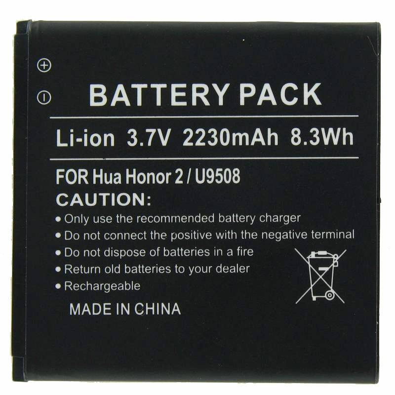 Huawei Honor 2, U9508, Honor Quad Akku mit 2230mAh von AccuCell
