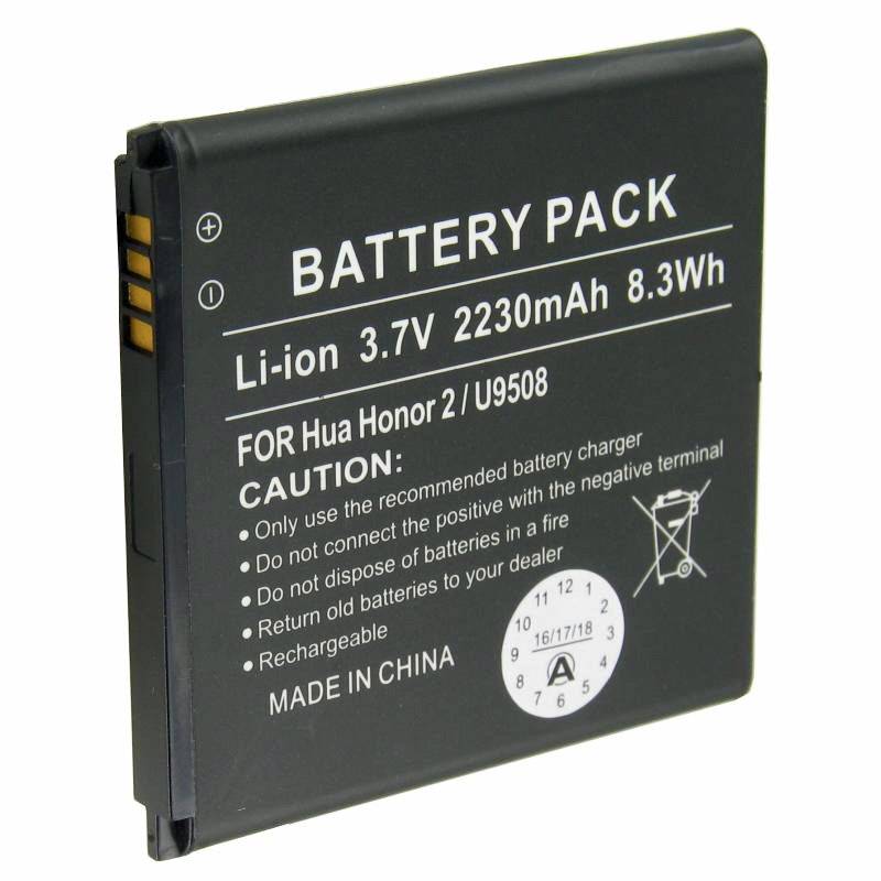 Huawei Honor 2, U9508, Honor Quad Akku mit 2230mAh von AccuCell