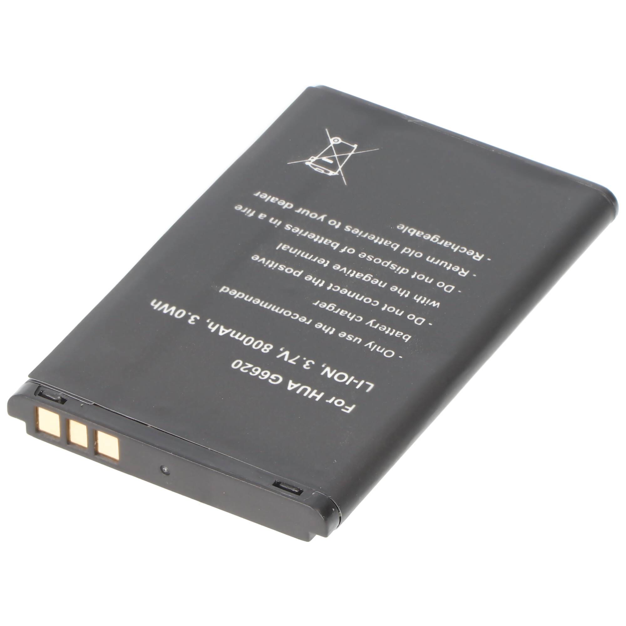 Huawei G6620, G7210, T1201, T1209 Akku als HB4A3 Nachbau Akku von AccuCell