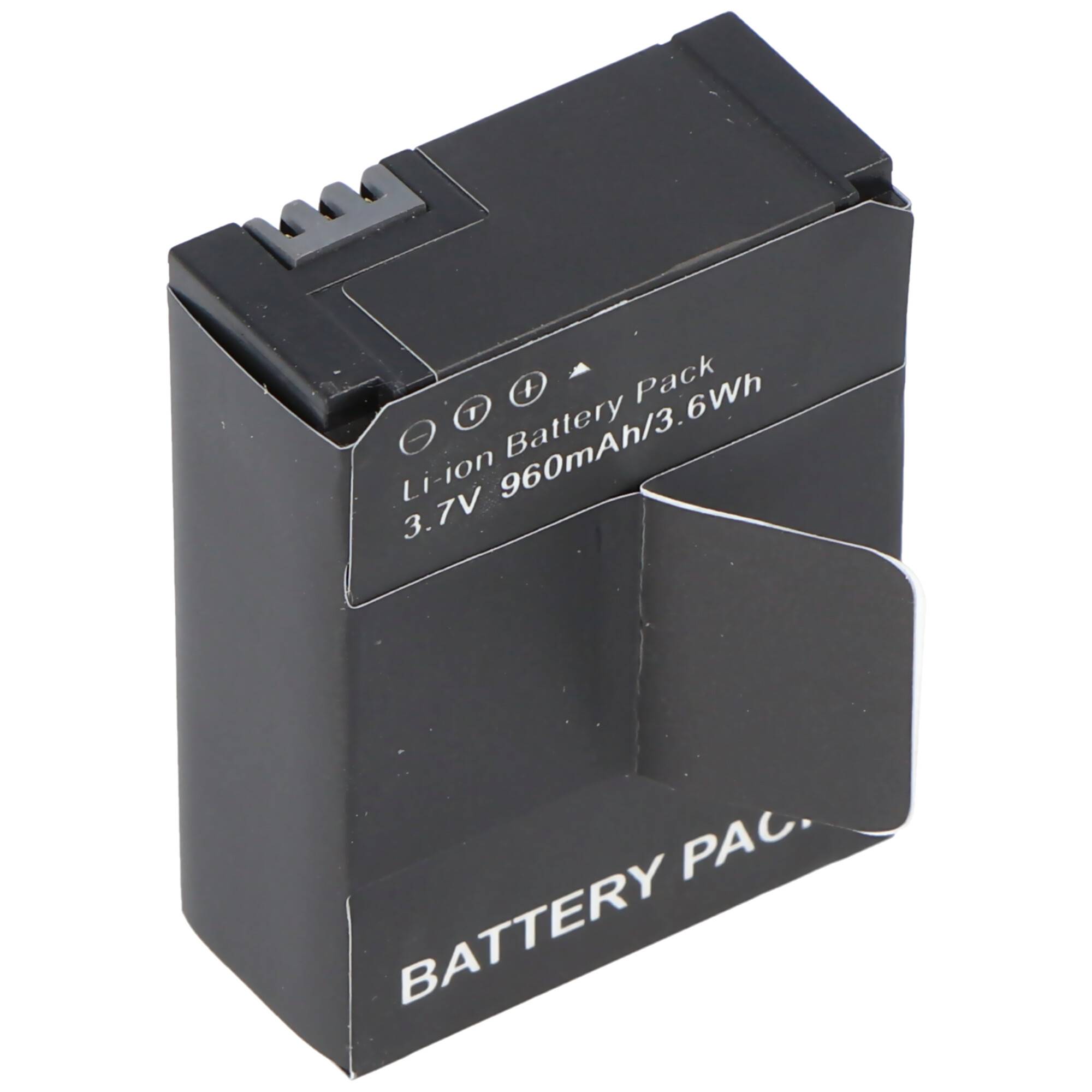 AccuCell Akku passend für Go Pro HD Hero 3, AHDBT-201, AHDBT-301