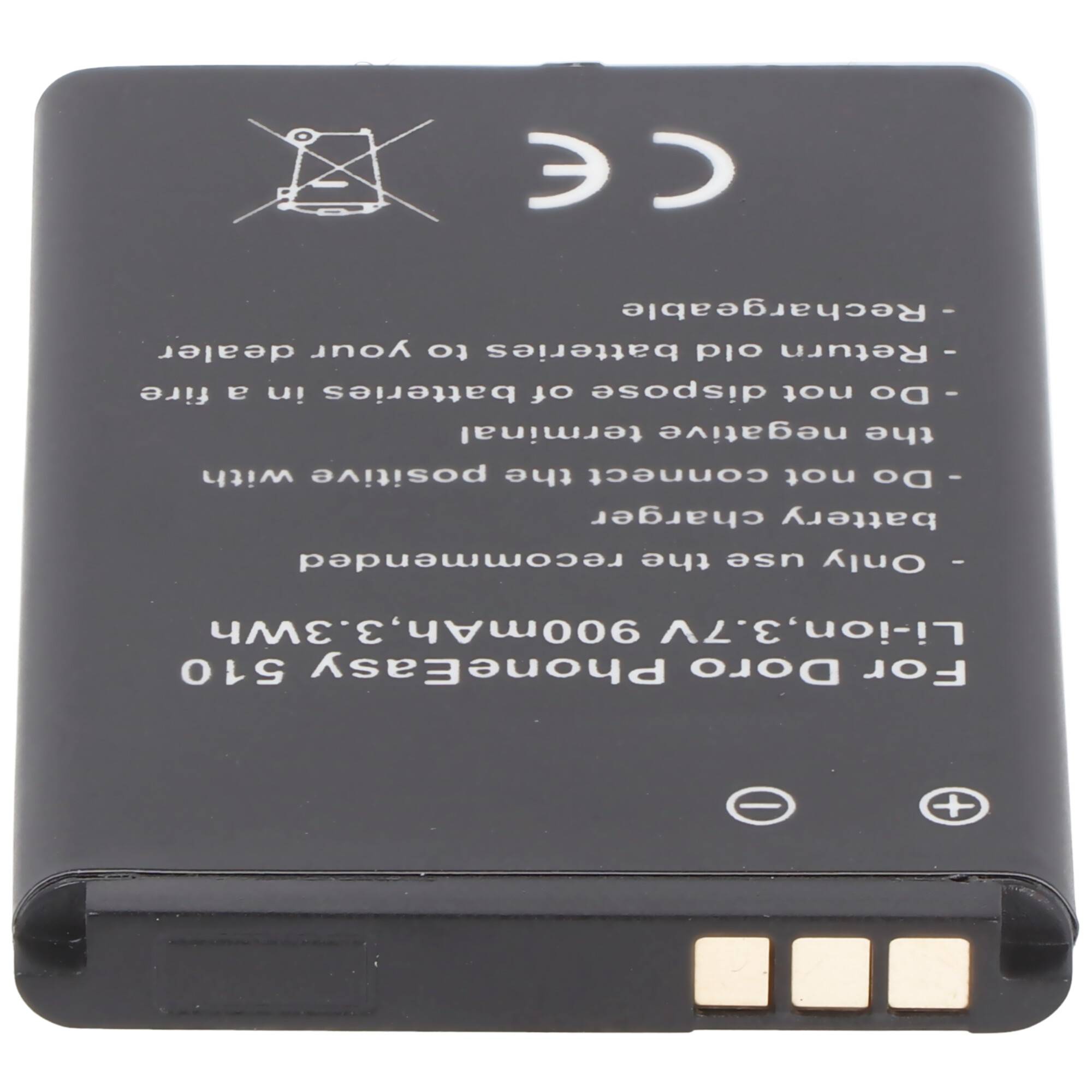 Akku passend für den Doro PhoneEasy 510 Akku DBC-800A, DBC-800B, DBR-800A