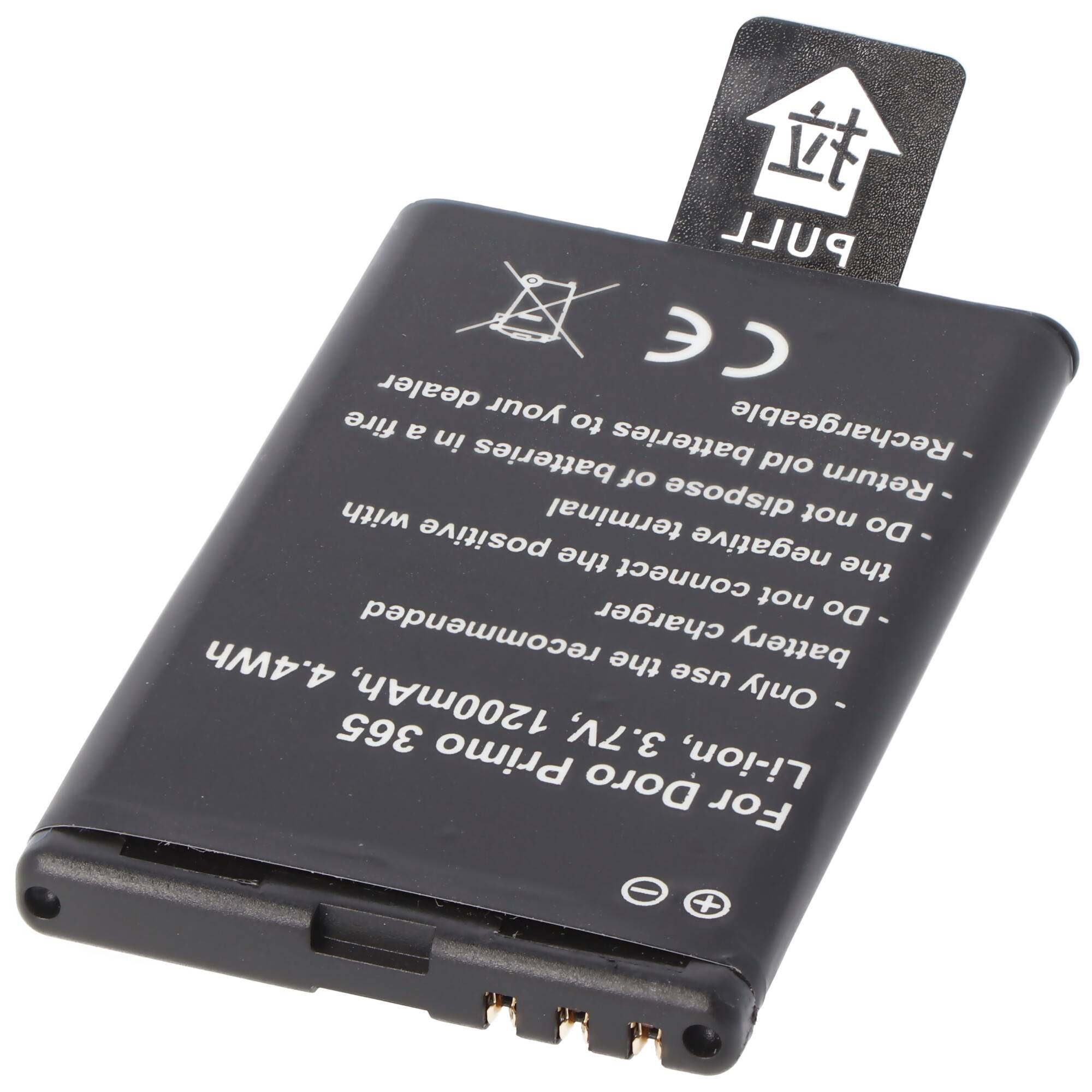 Akku passend für den Handy Doro Primo 365 Akku, Skylink Duos Akku RBC01