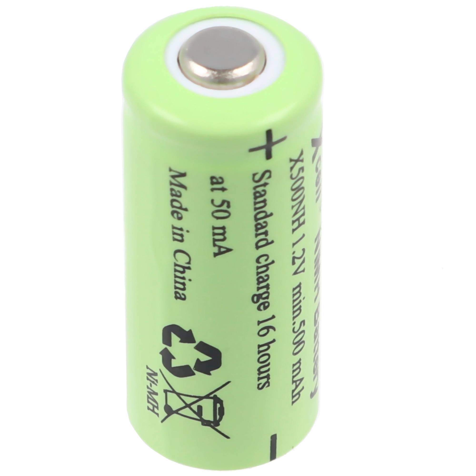 AccuCell Akku Lady LR1 Size N mit ausgeprägtem Pluspol, 1,2 Volt, 500mAh GPLADY